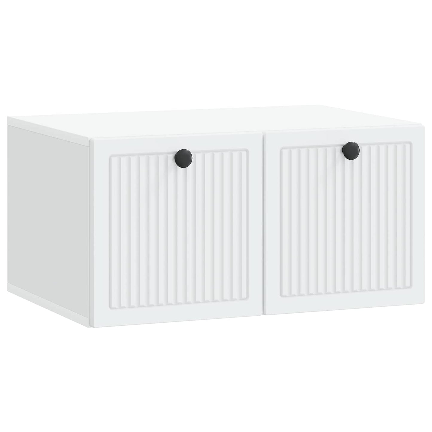 Wandbeugel TV-kast Wit 59,5 x 41 x 30 cm Bewerkt hout is nu te koop bij PeponiXL, paradijselijk wonen!
