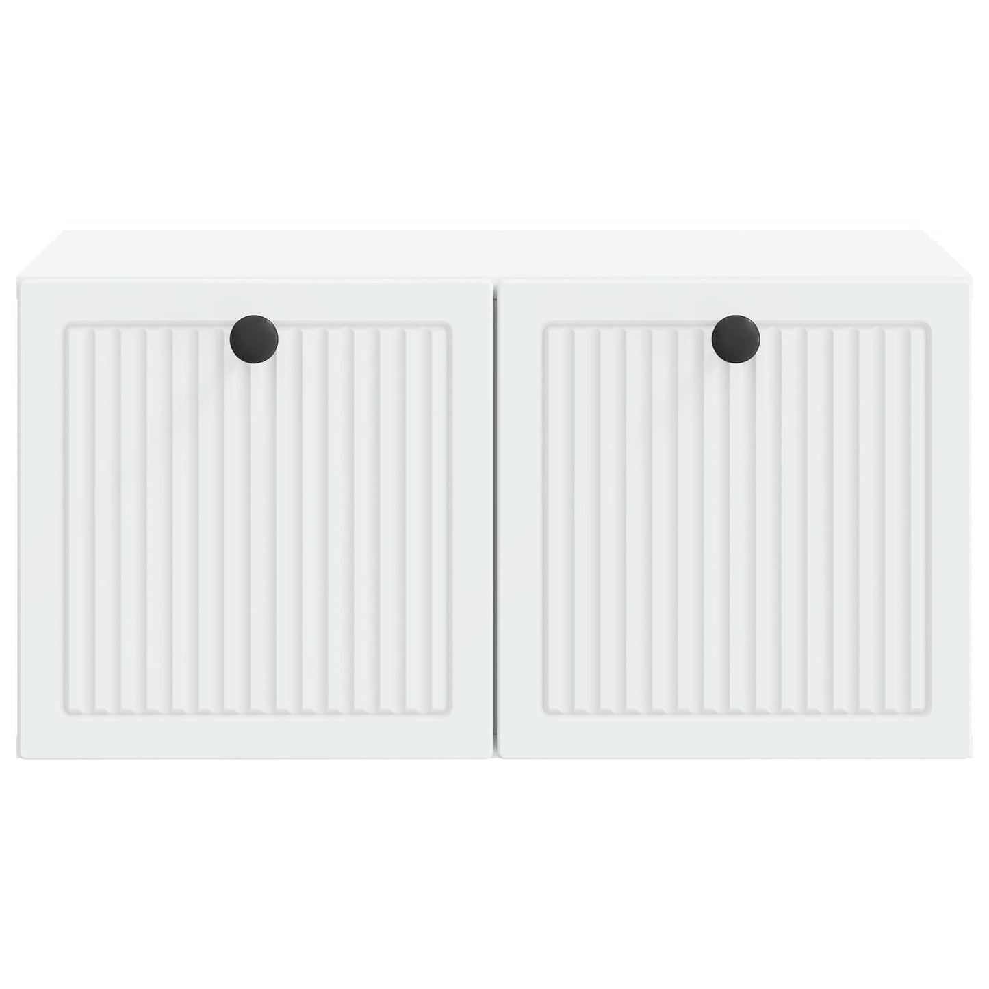 Wandbeugel TV-kast Wit 59,5 x 41 x 30 cm Bewerkt hout is nu te koop bij PeponiXL, paradijselijk wonen!