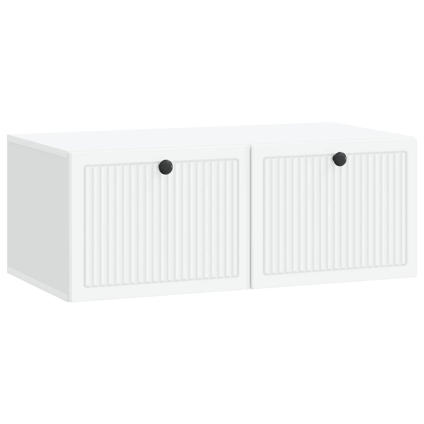 Wandbeugel TV-kast Wit 78,5 x 41 x 30 cm Bewerkt hout is nu te koop bij PeponiXL, paradijselijk wonen!