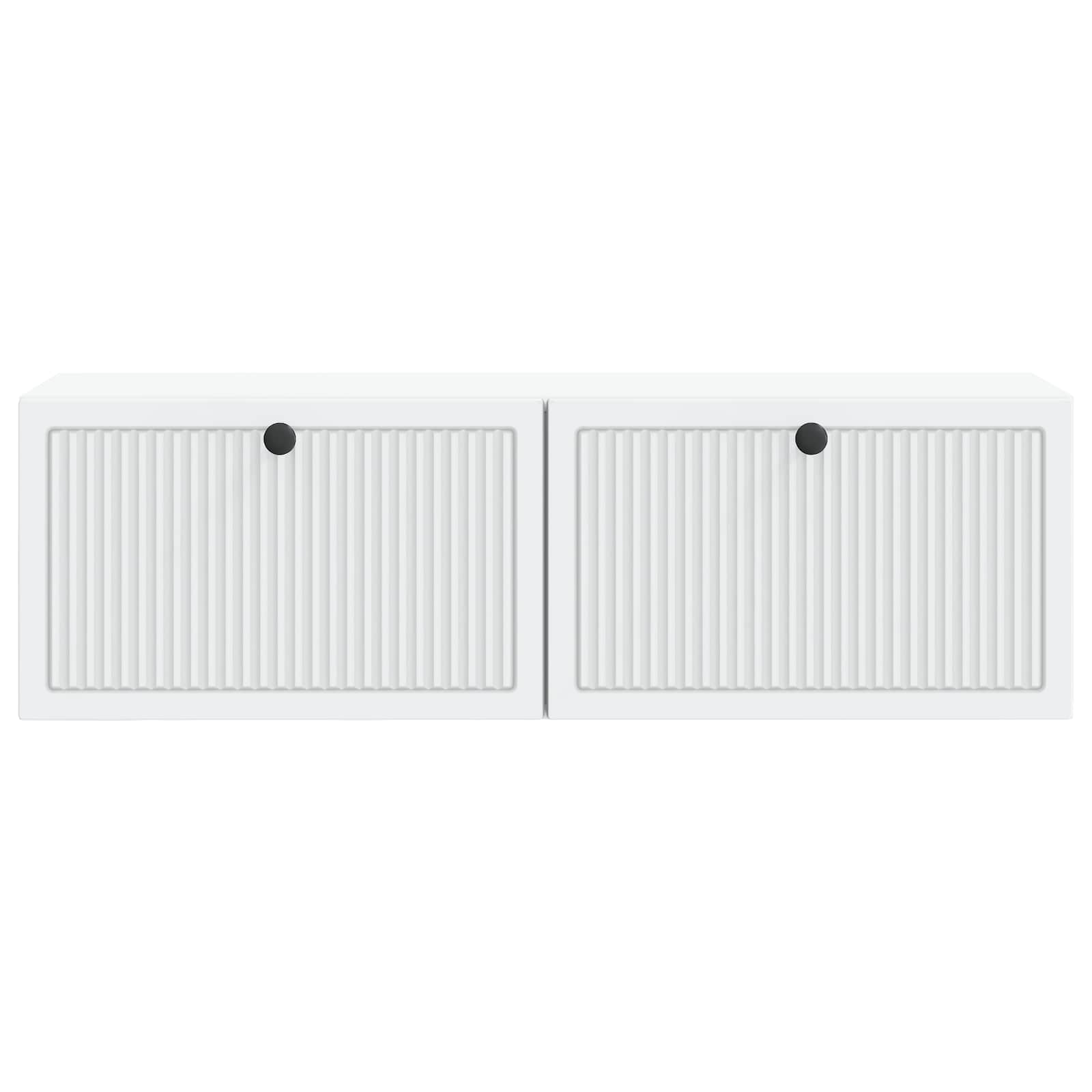 Wandbeugel TV-kast Wit 98 x 31 x 30 cm Bewerkt hout is nu te koop bij PeponiXL, paradijselijk wonen!