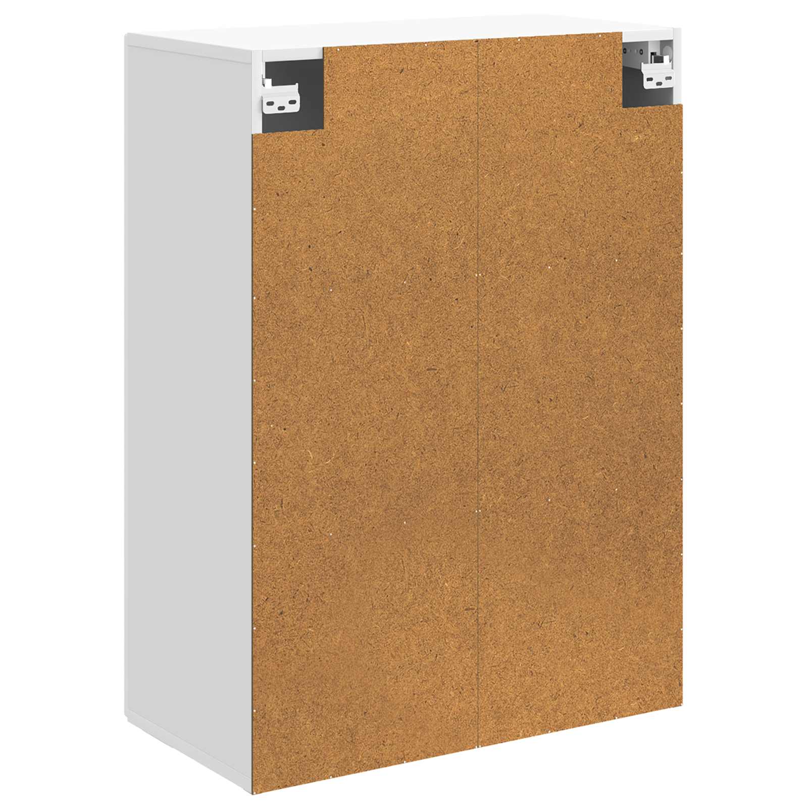Wandkast Hoogglans Wit 66 x 34,5 x 90 cm Bewerkt hout is nu te koop bij PeponiXL, paradijselijk wonen!