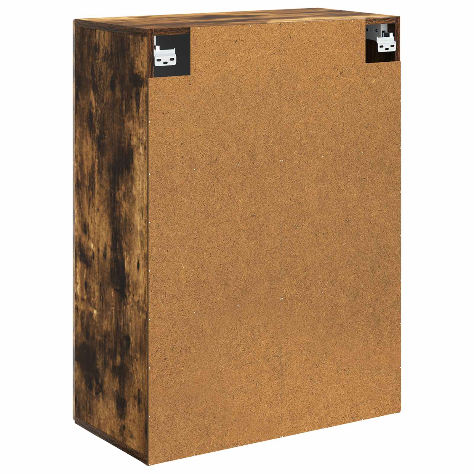 Wandkast Gerookt eiken 66 x 34,5 x 90 cm Bewerkt hout is nu te koop bij PeponiXL, paradijselijk wonen!