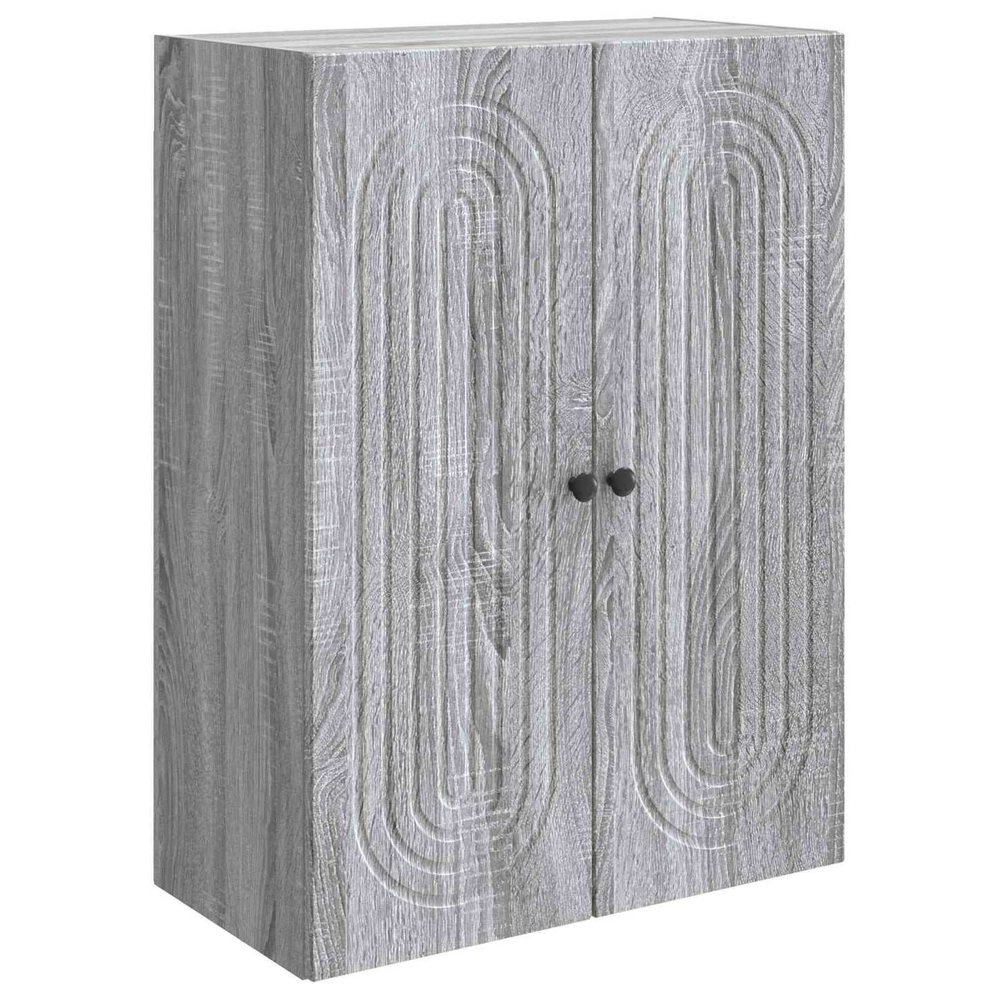 Wandkast Grijs Sonoma 66 x 34,5 x 90 cm Bewerkt hout is nu te koop bij PeponiXL, paradijselijk wonen!