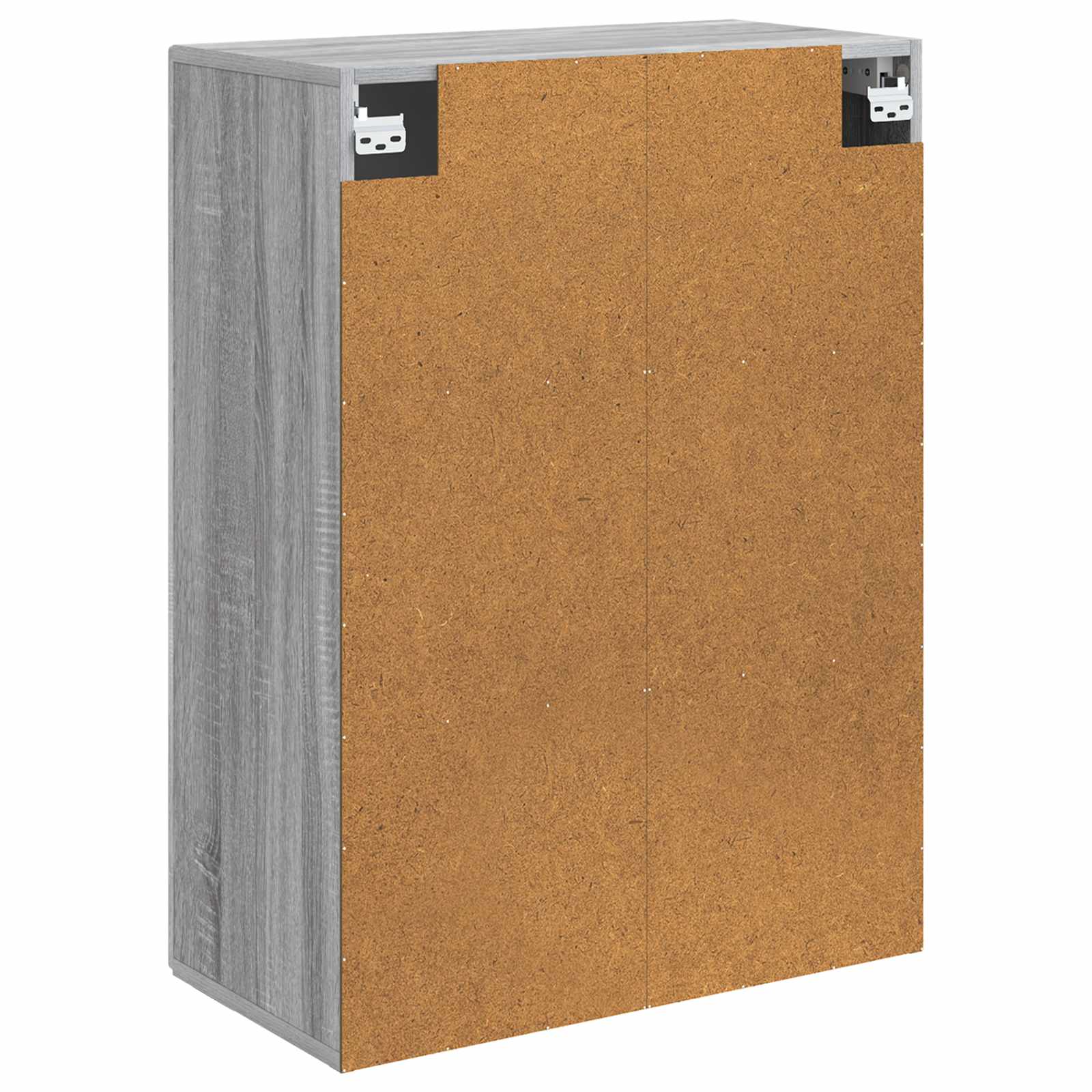 Wandkast Grijs Sonoma 66 x 34,5 x 90 cm Bewerkt hout is nu te koop bij PeponiXL, paradijselijk wonen!