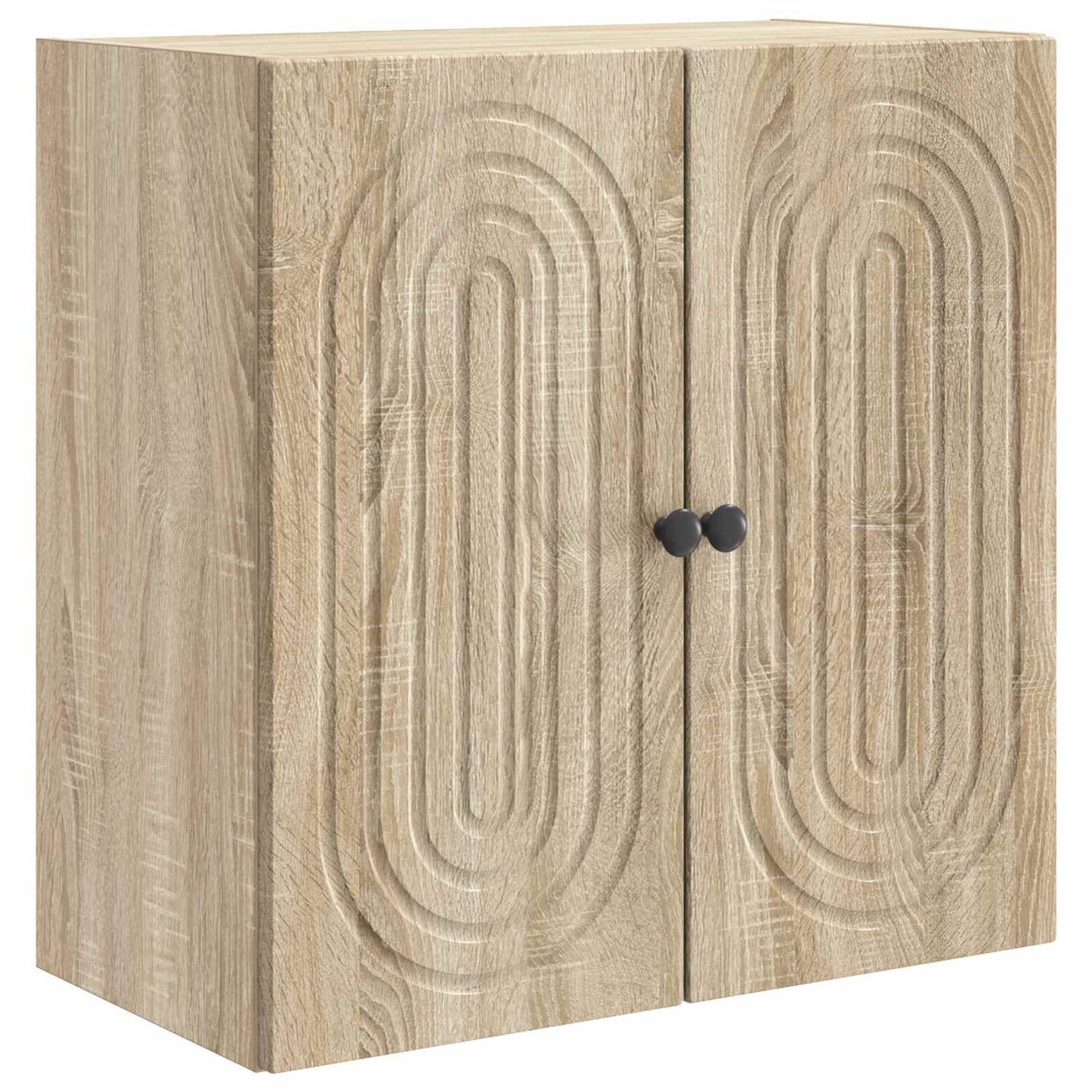 Wandkast Sonoma Eiken 59 x 31 x 60 cm Bewerkt hout is nu te koop bij PeponiXL, paradijselijk wonen!