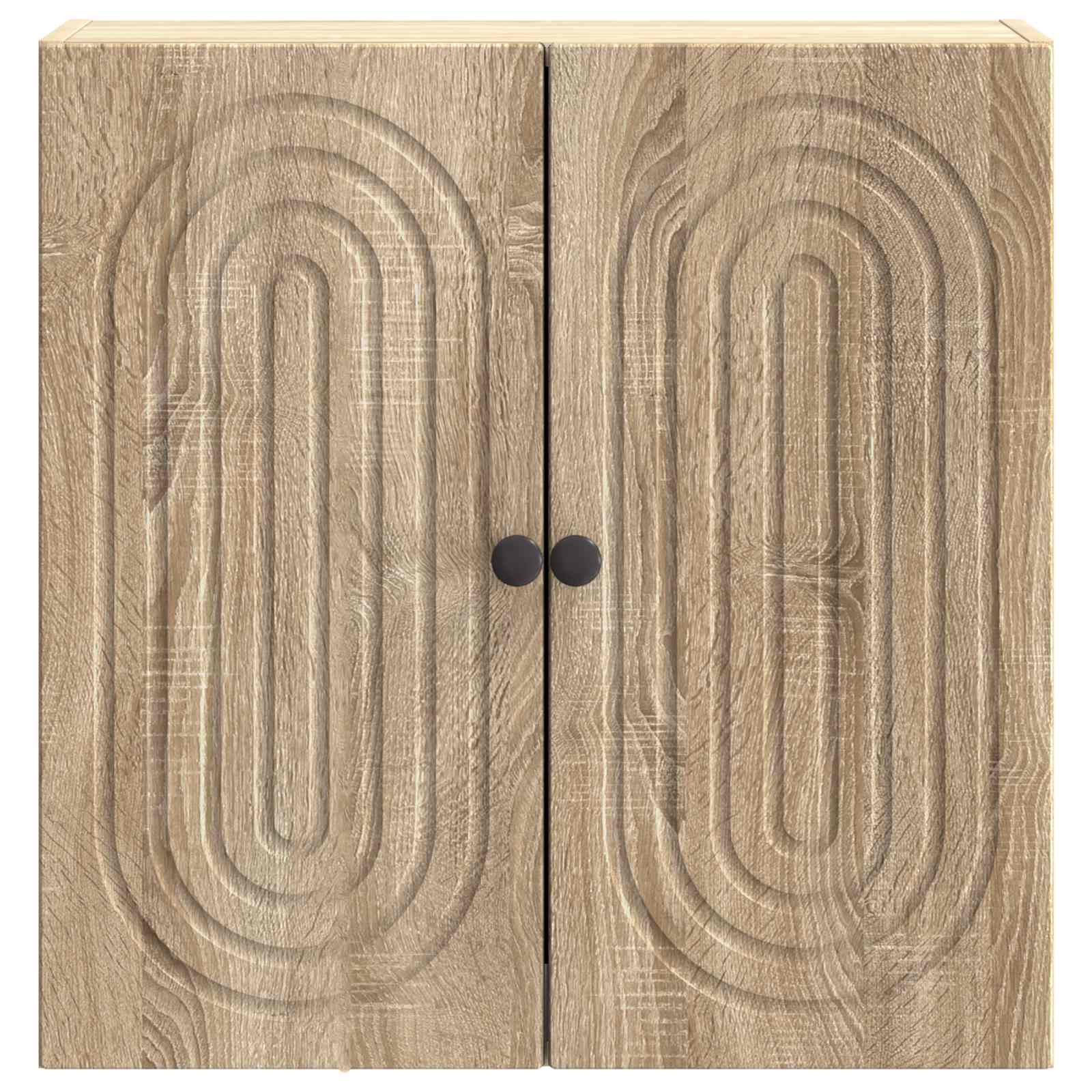 Wandkast Sonoma Eiken 59 x 31 x 60 cm Bewerkt hout is nu te koop bij PeponiXL, paradijselijk wonen!