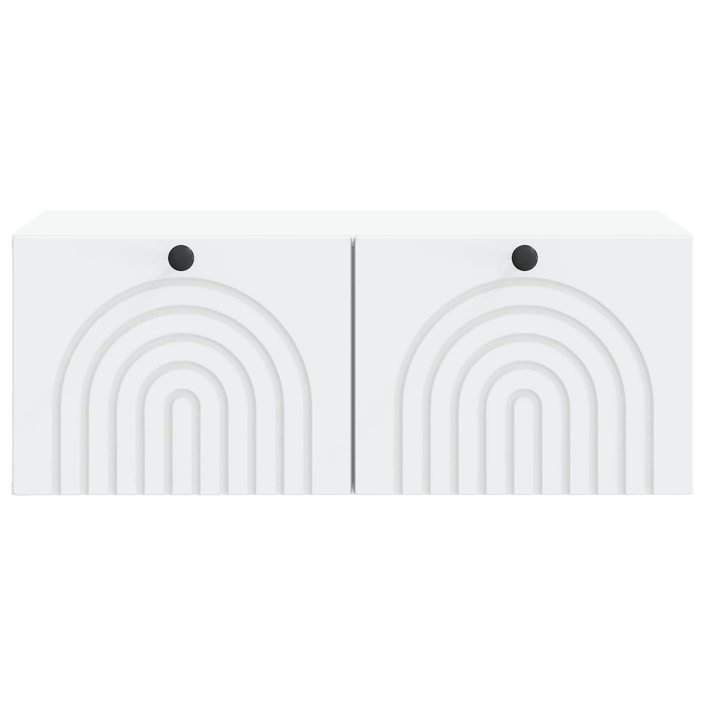 Wandbeugel TV-kast Wit 78,5 x 41 x 30 cm Bewerkt hout is nu te koop bij PeponiXL, paradijselijk wonen!