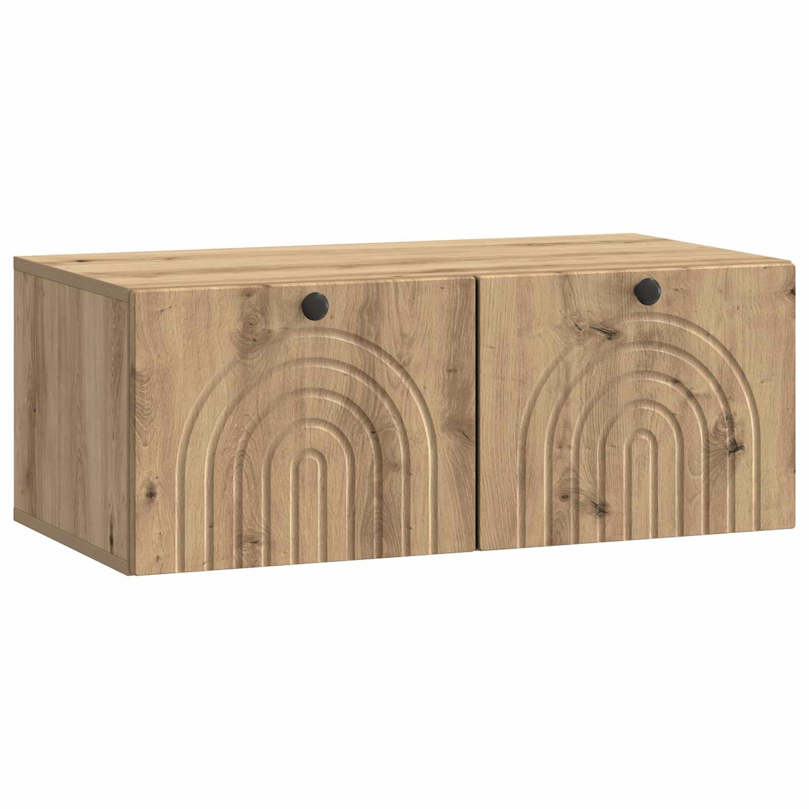 Wandbeugel TV-kast Artisanaal eiken 78,5 x 41 x 30 cm is nu te koop bij PeponiXL, paradijselijk wonen!