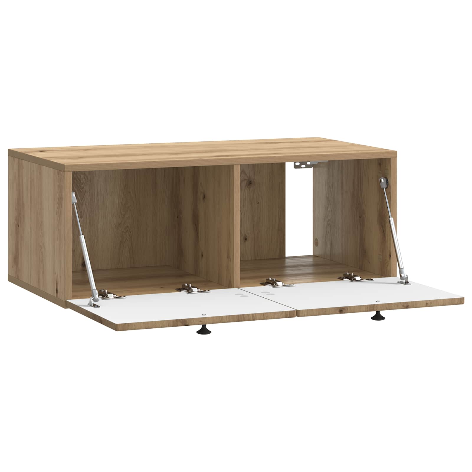 Wandbeugel TV-kast Artisanaal eiken 78,5 x 41 x 30 cm is nu te koop bij PeponiXL, paradijselijk wonen!