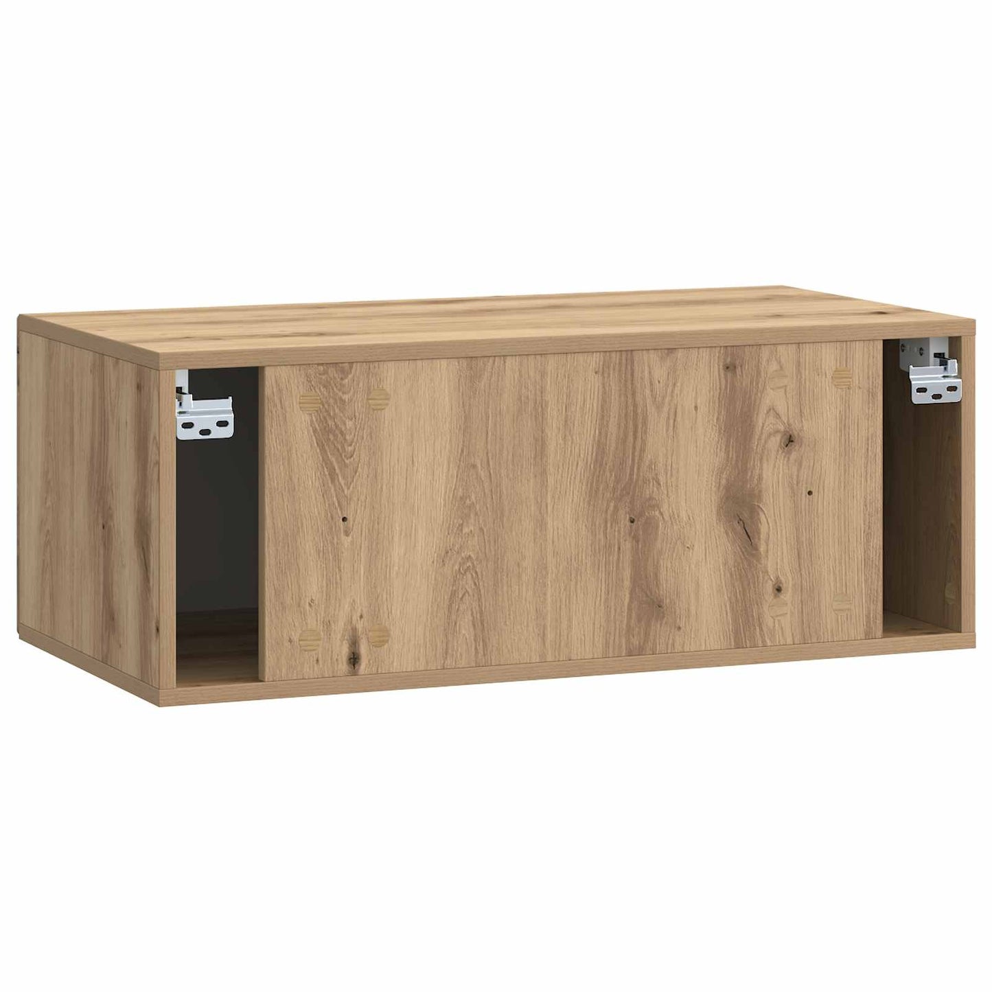 Wandbeugel TV-kast Artisanaal eiken 78,5 x 41 x 30 cm is nu te koop bij PeponiXL, paradijselijk wonen!