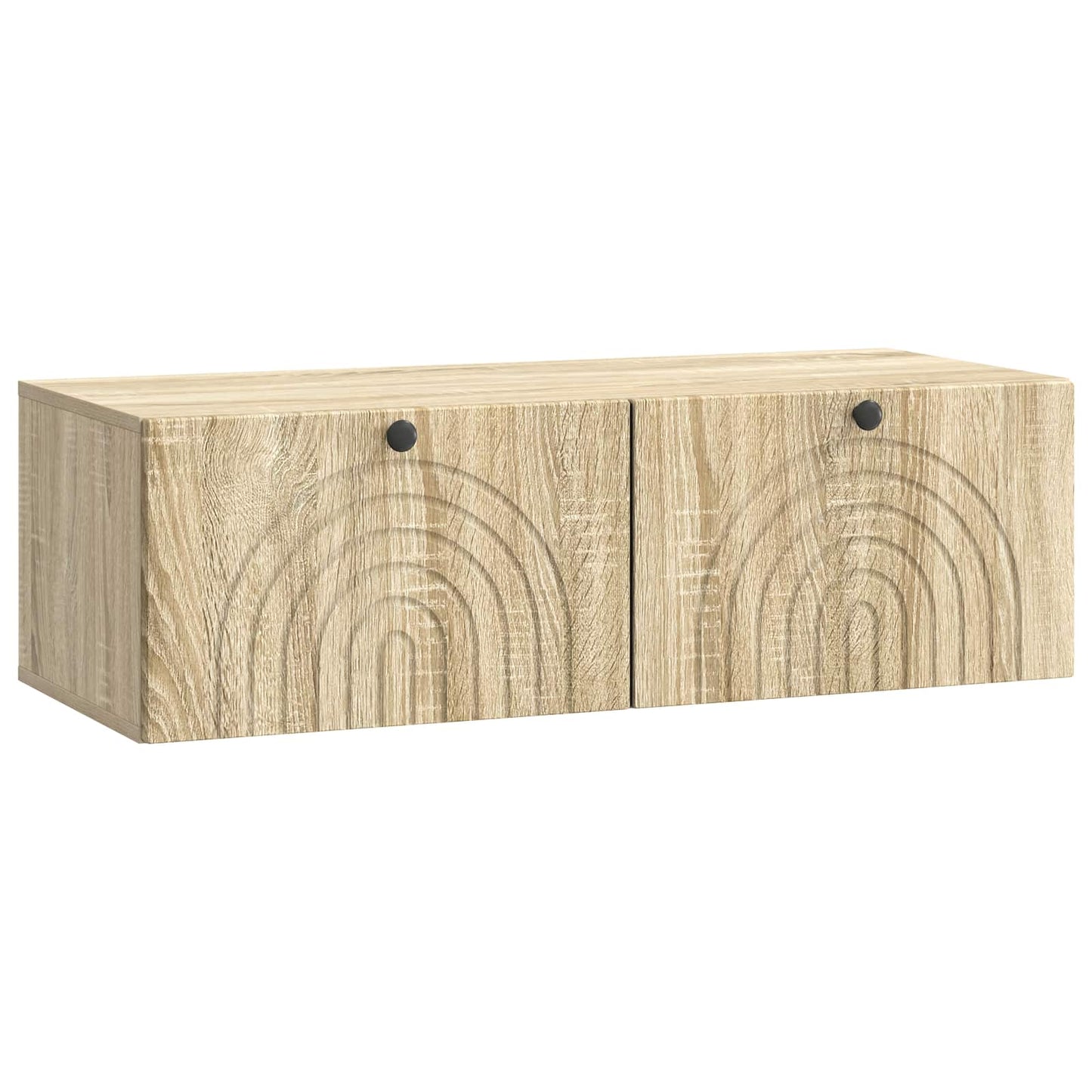 Wandbeugel TV-kast Sonoma Eiken 98 x 41 x 30 cm Bewerkt hout is nu te koop bij PeponiXL, paradijselijk wonen!