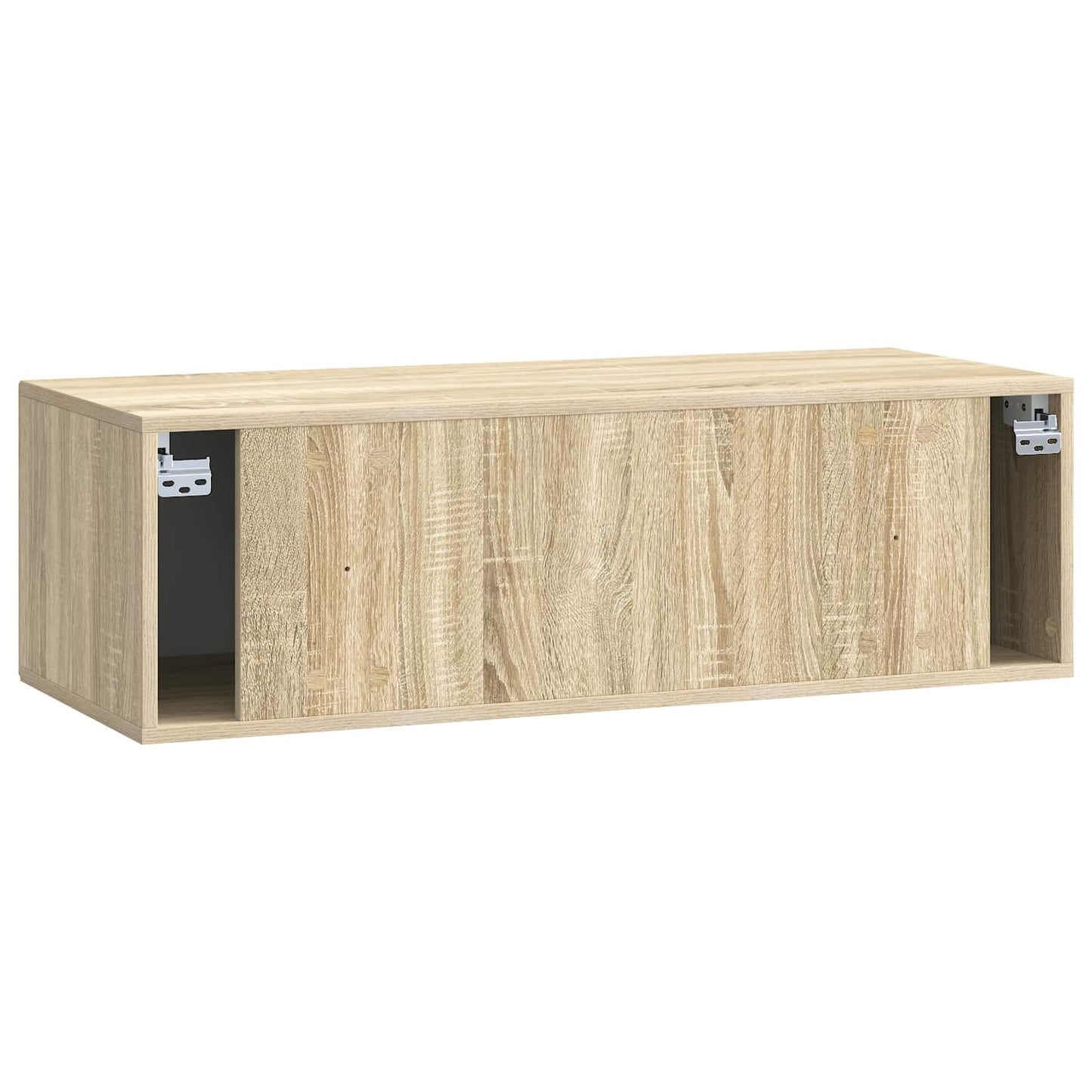 Wandbeugel TV-kast Sonoma Eiken 98 x 41 x 30 cm Bewerkt hout is nu te koop bij PeponiXL, paradijselijk wonen!