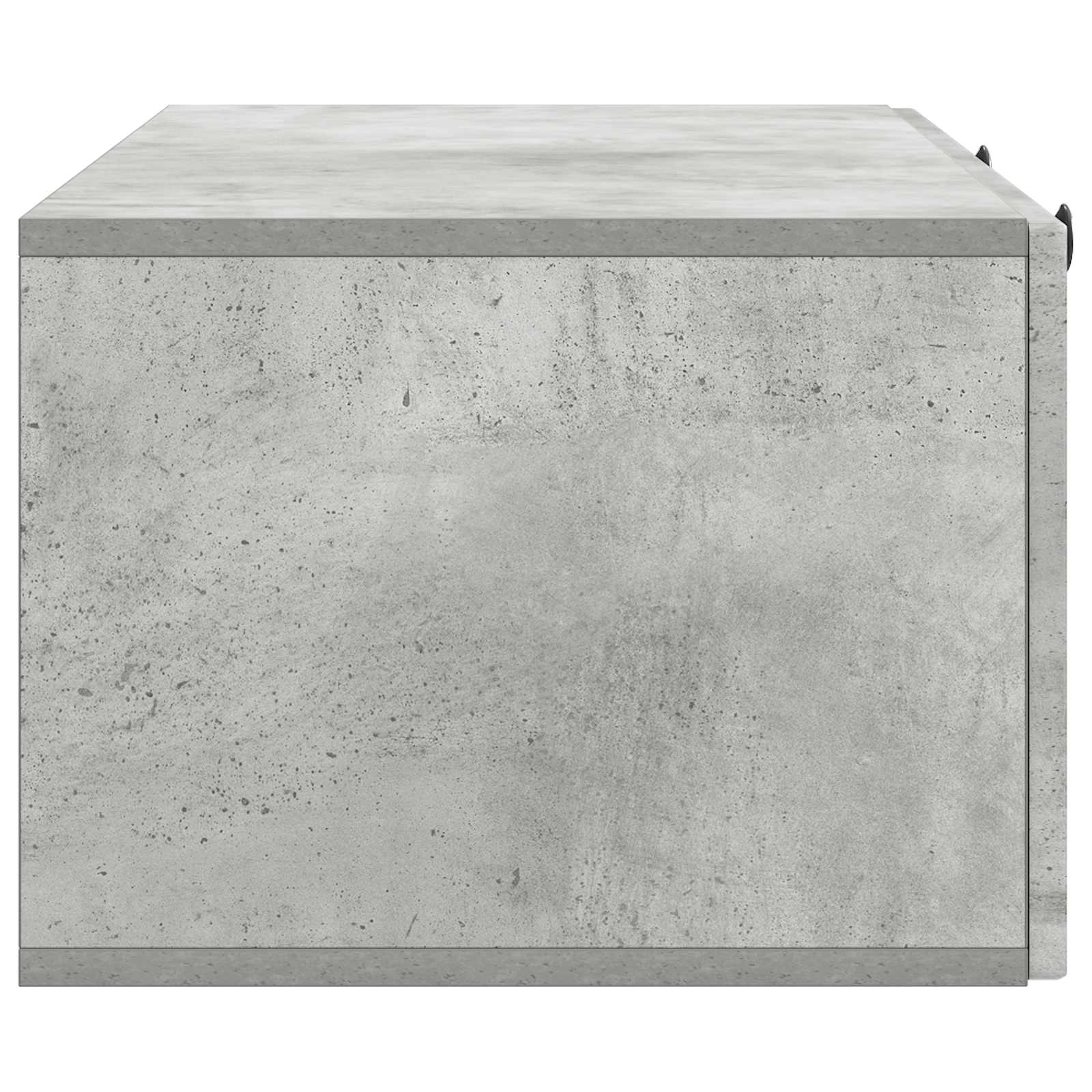 Wandbeugel TV-kast Betongrijs 99 x 41 x 30 cm Bewerkt hout is nu te koop bij PeponiXL, paradijselijk wonen!