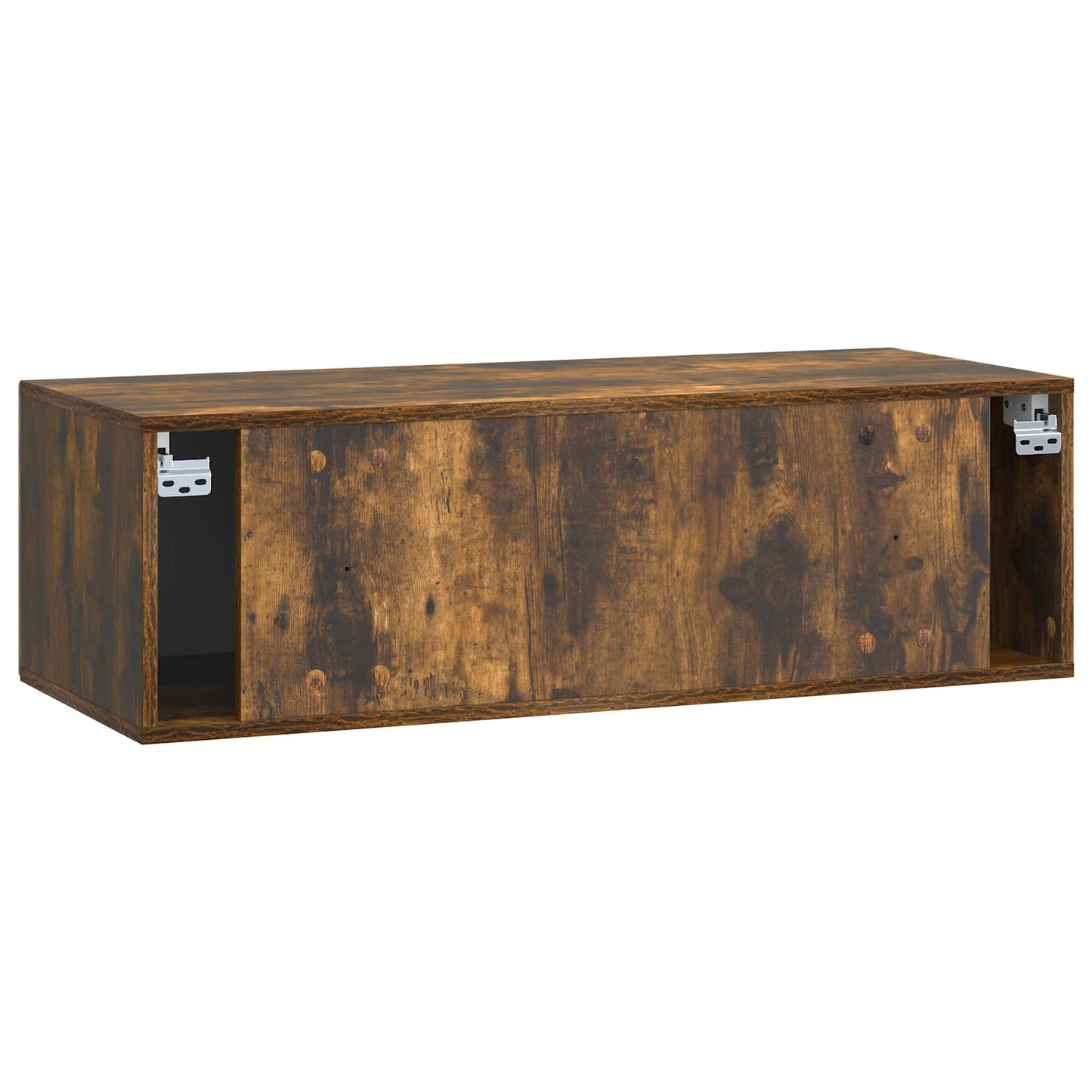 Wandbeugel TV-kast Gerookt eiken 99 x 41 x 30 cm Bewerkt hout is nu te koop bij PeponiXL, paradijselijk wonen!