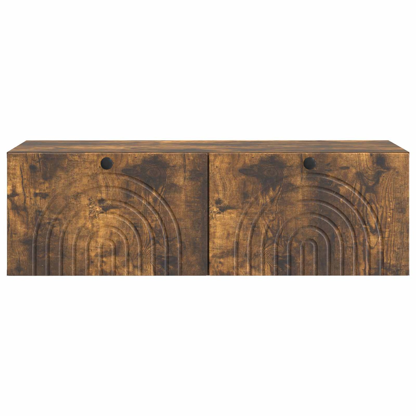 Wandbeugel TV-kast Gerookt eiken 99 x 41 x 30 cm Bewerkt hout is nu te koop bij PeponiXL, paradijselijk wonen!