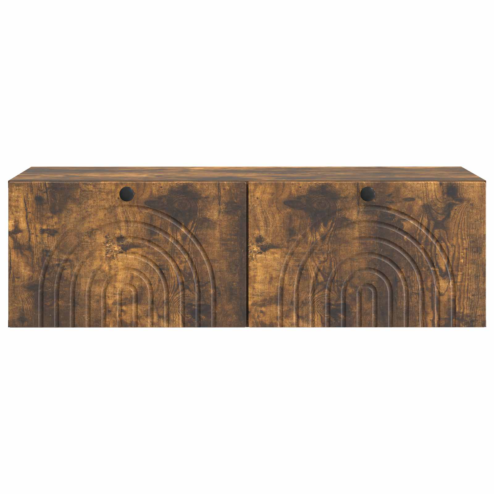 Wandbeugel TV-kast Gerookt eiken 99 x 41 x 30 cm Bewerkt hout is nu te koop bij PeponiXL, paradijselijk wonen!