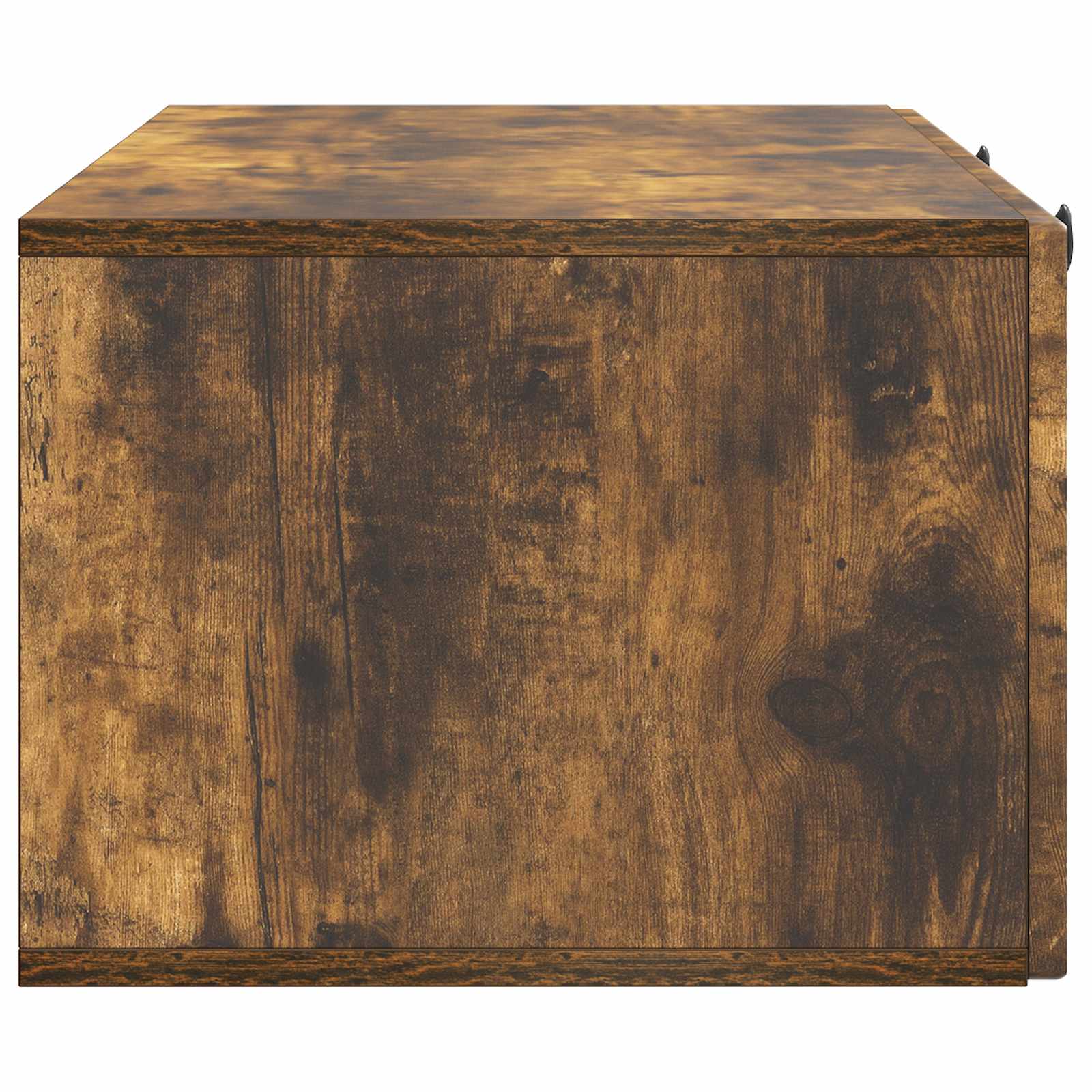 Wandbeugel TV-kast Gerookt eiken 99 x 41 x 30 cm Bewerkt hout is nu te koop bij PeponiXL, paradijselijk wonen!