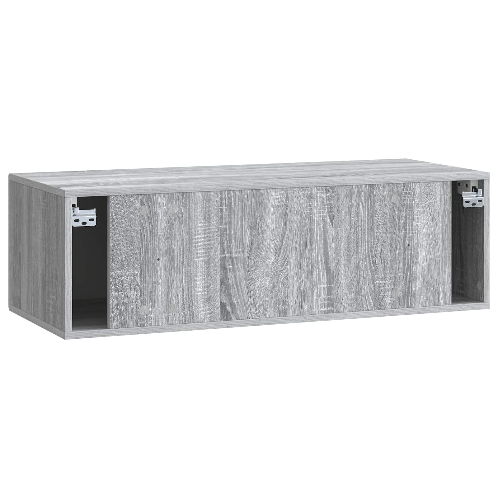 Wandbeugel TV-kast Grijs sonoma 99 x 41 x 30 cm Bewerkt hout is nu te koop bij PeponiXL, paradijselijk wonen!