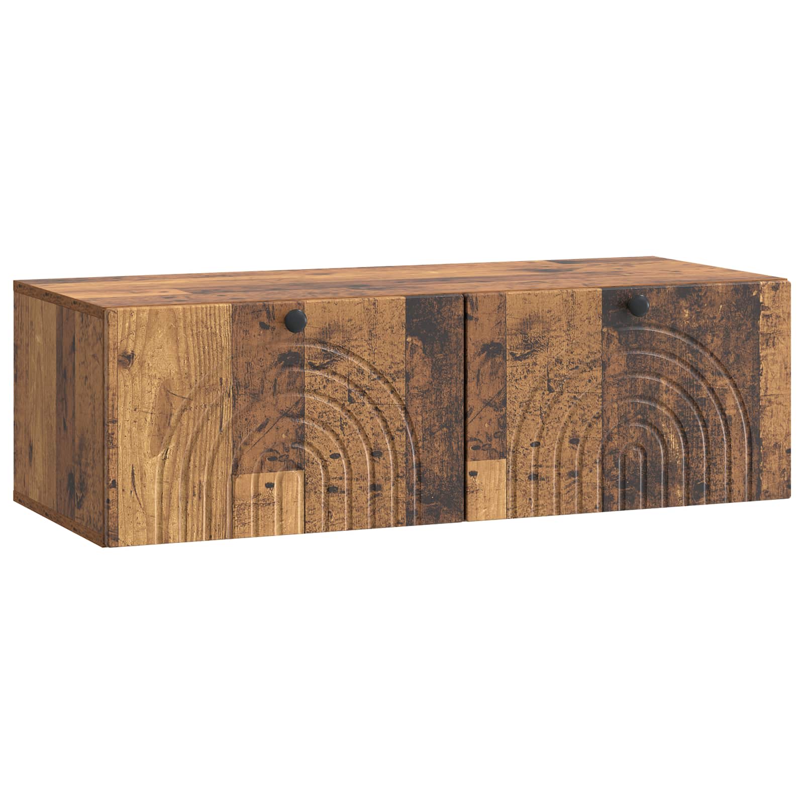 Wandbeugel TV-kast Oud hout 99 x 41 x 30 cm Bewerkt hout is nu te koop bij PeponiXL, paradijselijk wonen!