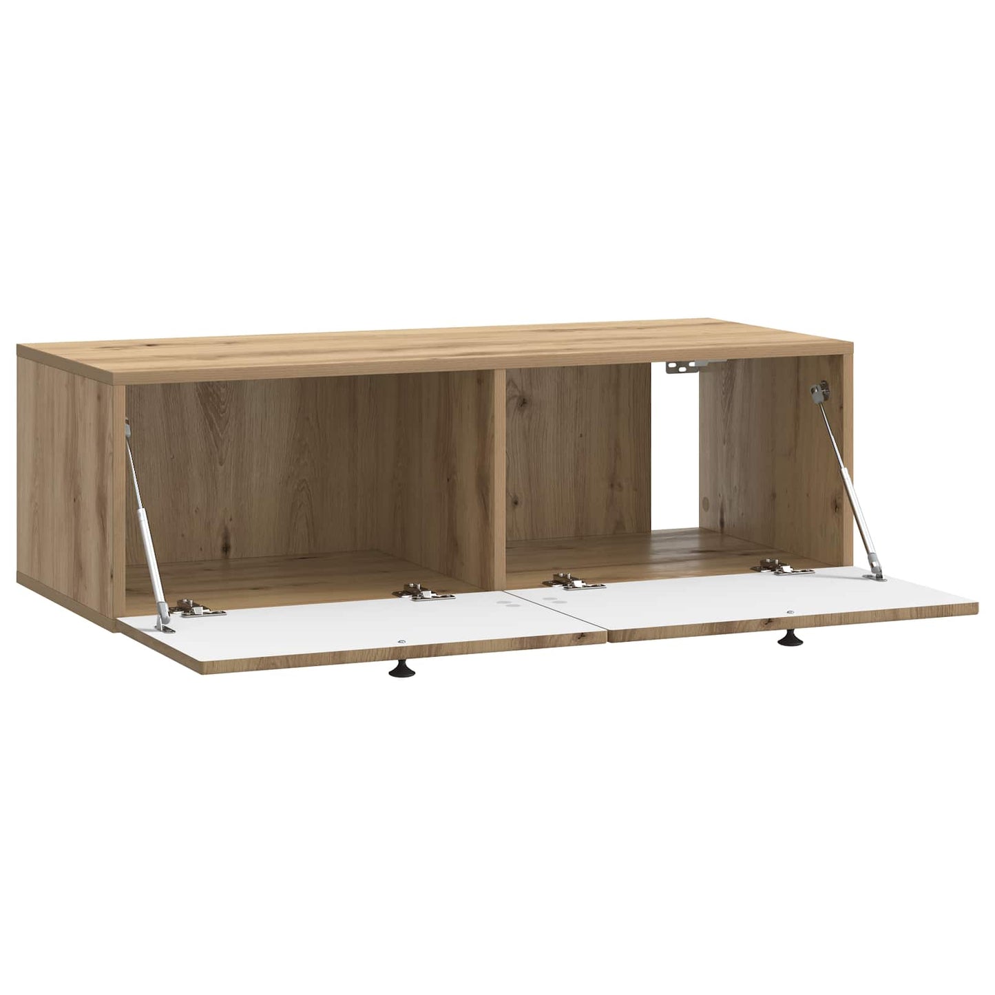 Wandbeugel TV-kast Artisanaal eiken 99 x 41 x 30 cm is nu te koop bij PeponiXL, paradijselijk wonen!