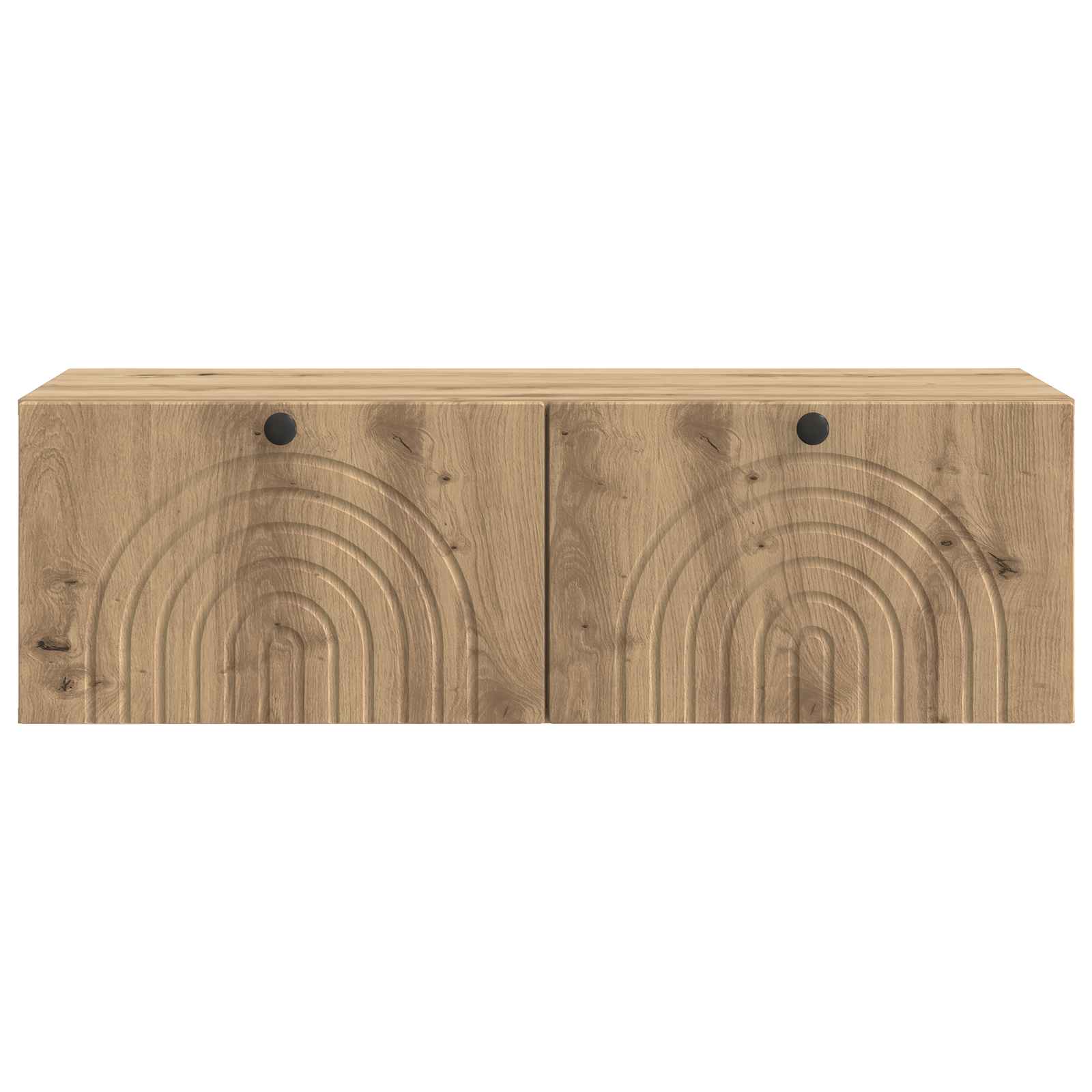 Wandbeugel TV-kast Artisanaal eiken 99 x 41 x 30 cm is nu te koop bij PeponiXL, paradijselijk wonen!