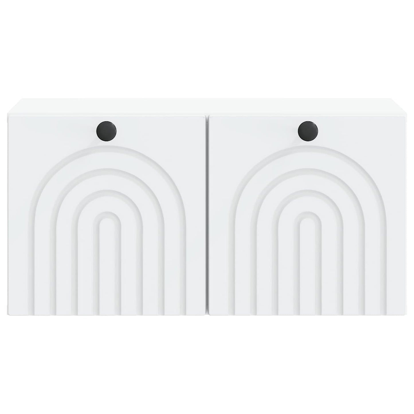 Wandbeugel TV-kast Wit 59,5 x 31 x 30 cm Bewerkt hout is nu te koop bij PeponiXL, paradijselijk wonen!