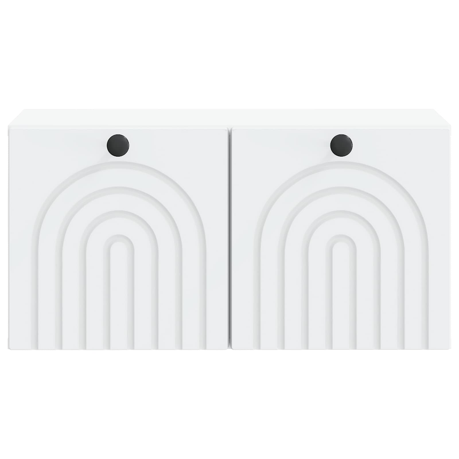 Wandbeugel TV-kast Wit 59,5 x 31 x 30 cm Bewerkt hout is nu te koop bij PeponiXL, paradijselijk wonen!