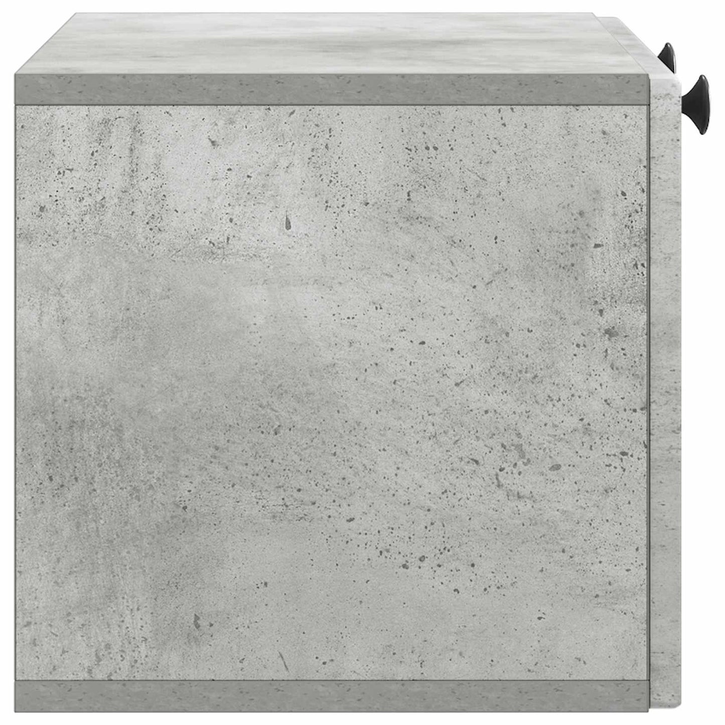 Wandbeugel TV-kast Betongrijs 59,5 x 31 x 30 cm Bewerkt hout is nu te koop bij PeponiXL, paradijselijk wonen!