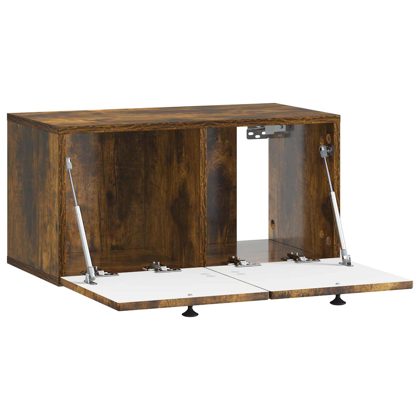 Wandbeugel TV-kast Gerookt eiken 59,5 x 31 x 30 cm Bewerkt hout is nu te koop bij PeponiXL, paradijselijk wonen!