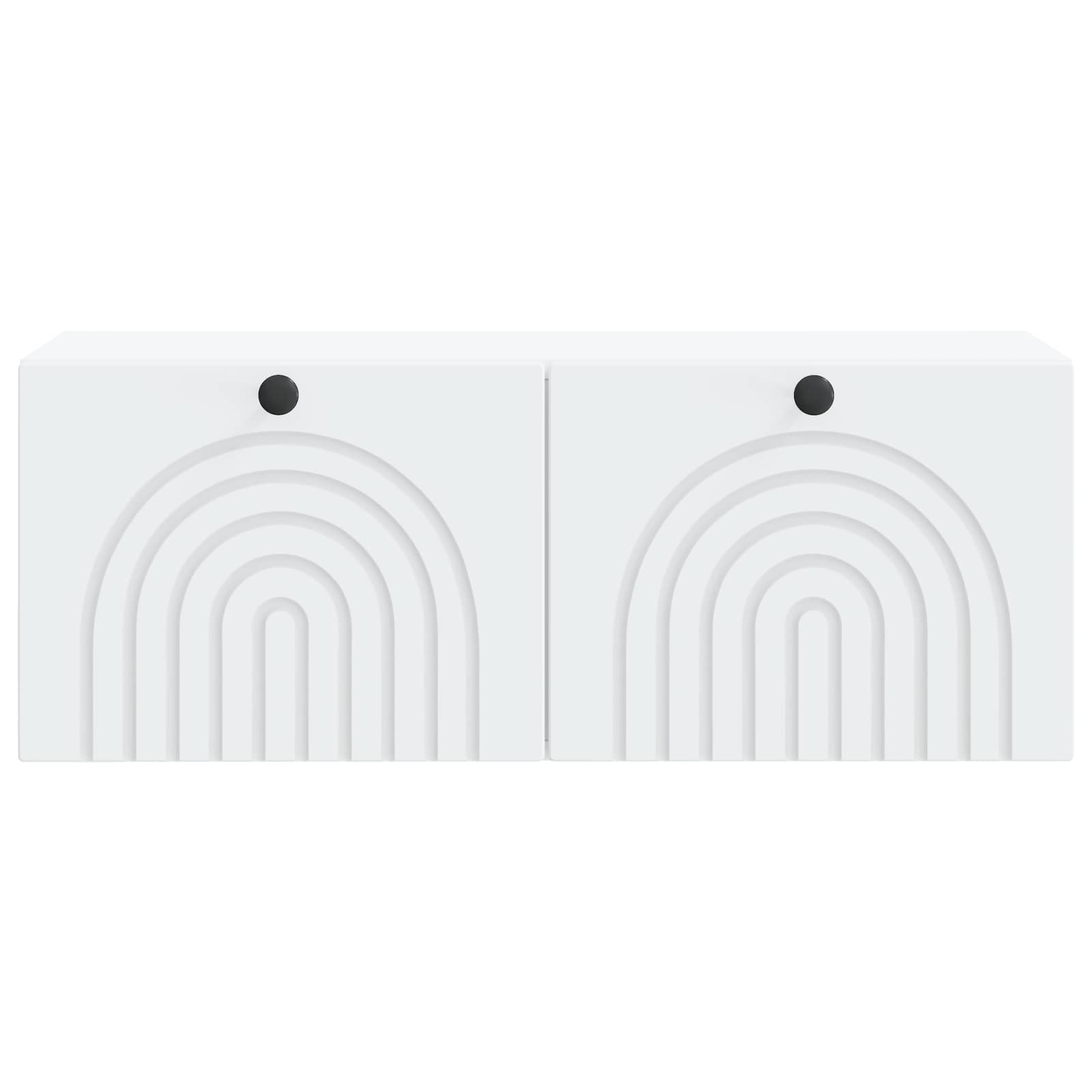 Wandbeugel TV-kast Wit 78,5 x 31 x 30 cm Bewerkt hout is nu te koop bij PeponiXL, paradijselijk wonen!
