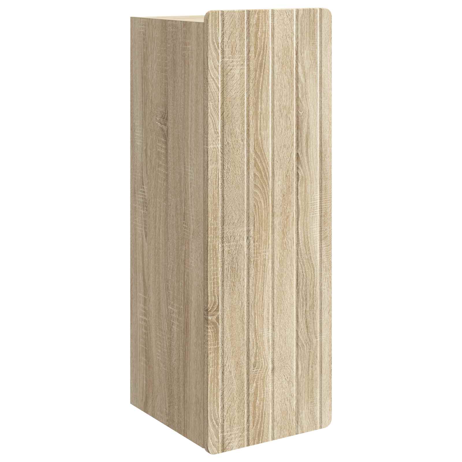Wandkast Sonoma Eiken 33 x 34,5 x 94 cm Bewerkt hout is nu te koop bij PeponiXL, paradijselijk wonen!