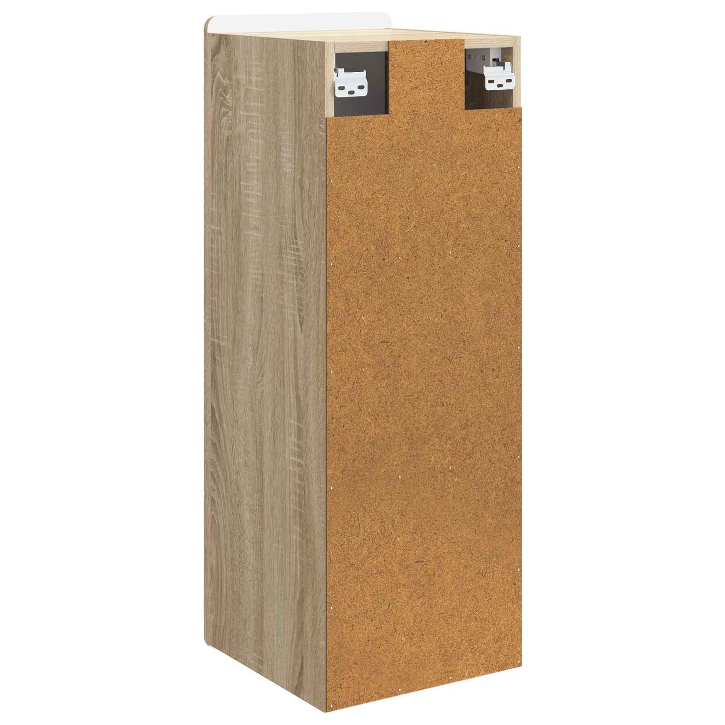 Wandkast Sonoma Eiken 33 x 34,5 x 94 cm Bewerkt hout is nu te koop bij PeponiXL, paradijselijk wonen!