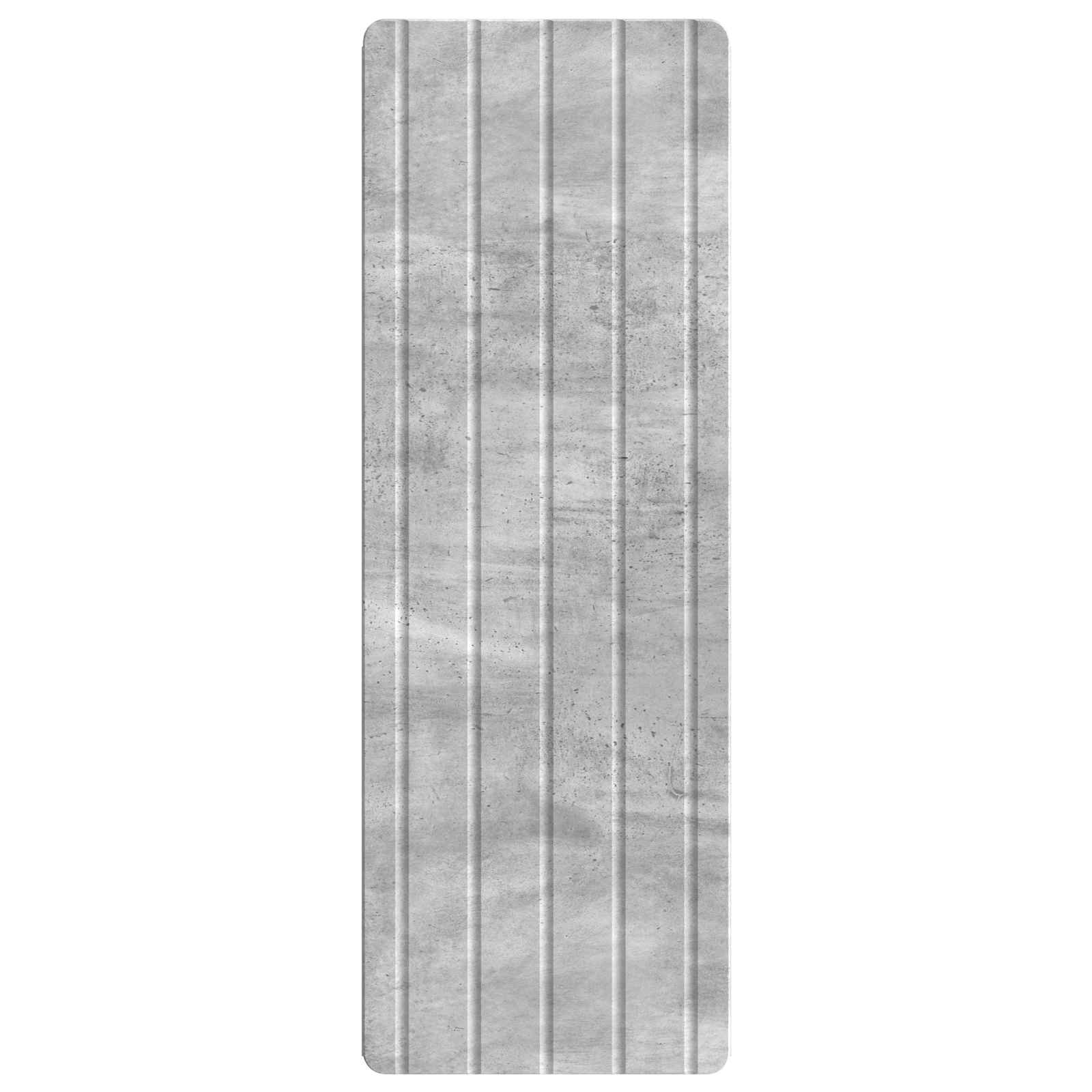 Wandkast Betongrijs 33 x 34,5 x 94 cm Bewerkt hout is nu te koop bij PeponiXL, paradijselijk wonen!