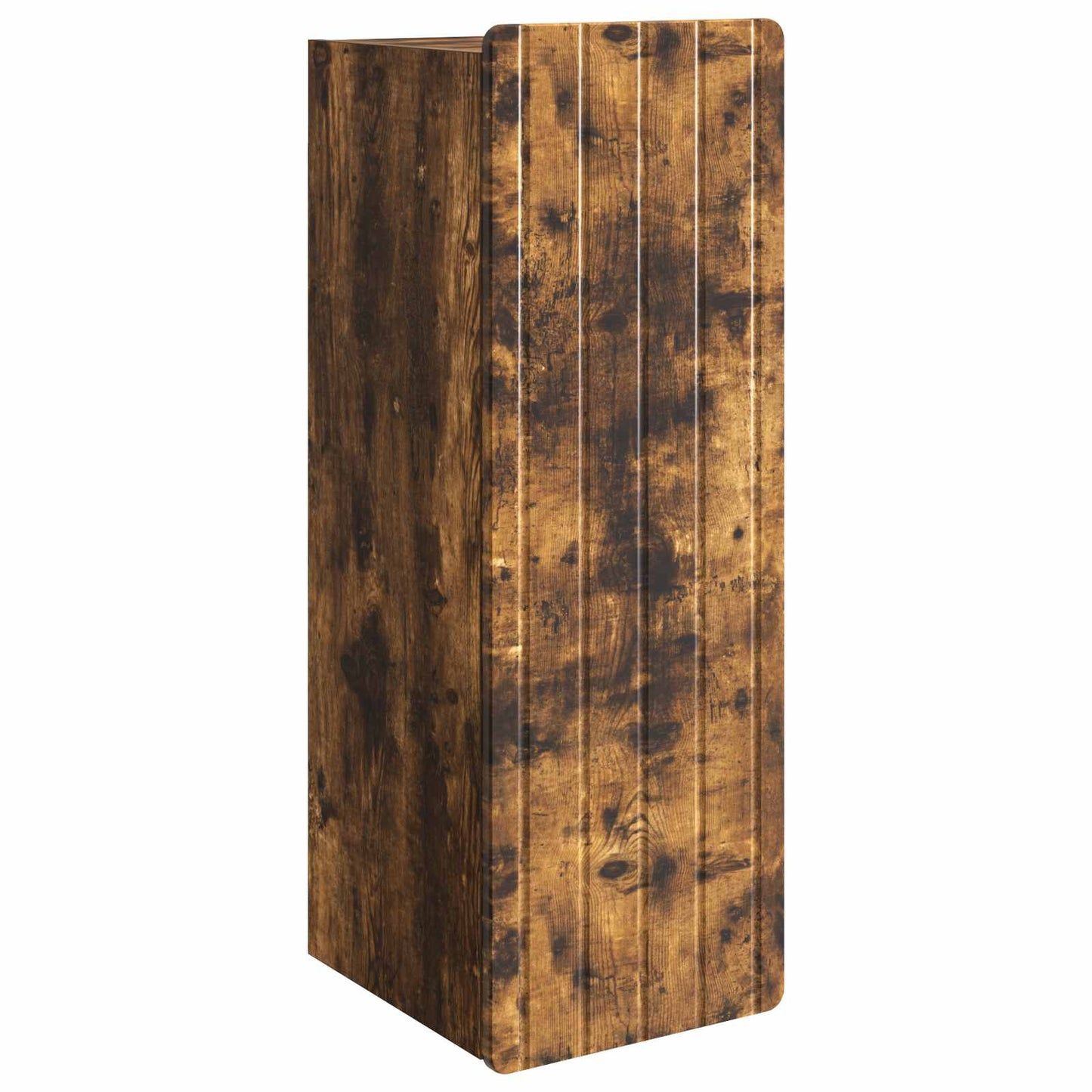 Wandkast Gerookt eiken 33 x 34,5 x 94 cm Bewerkt hout is nu te koop bij PeponiXL, paradijselijk wonen!