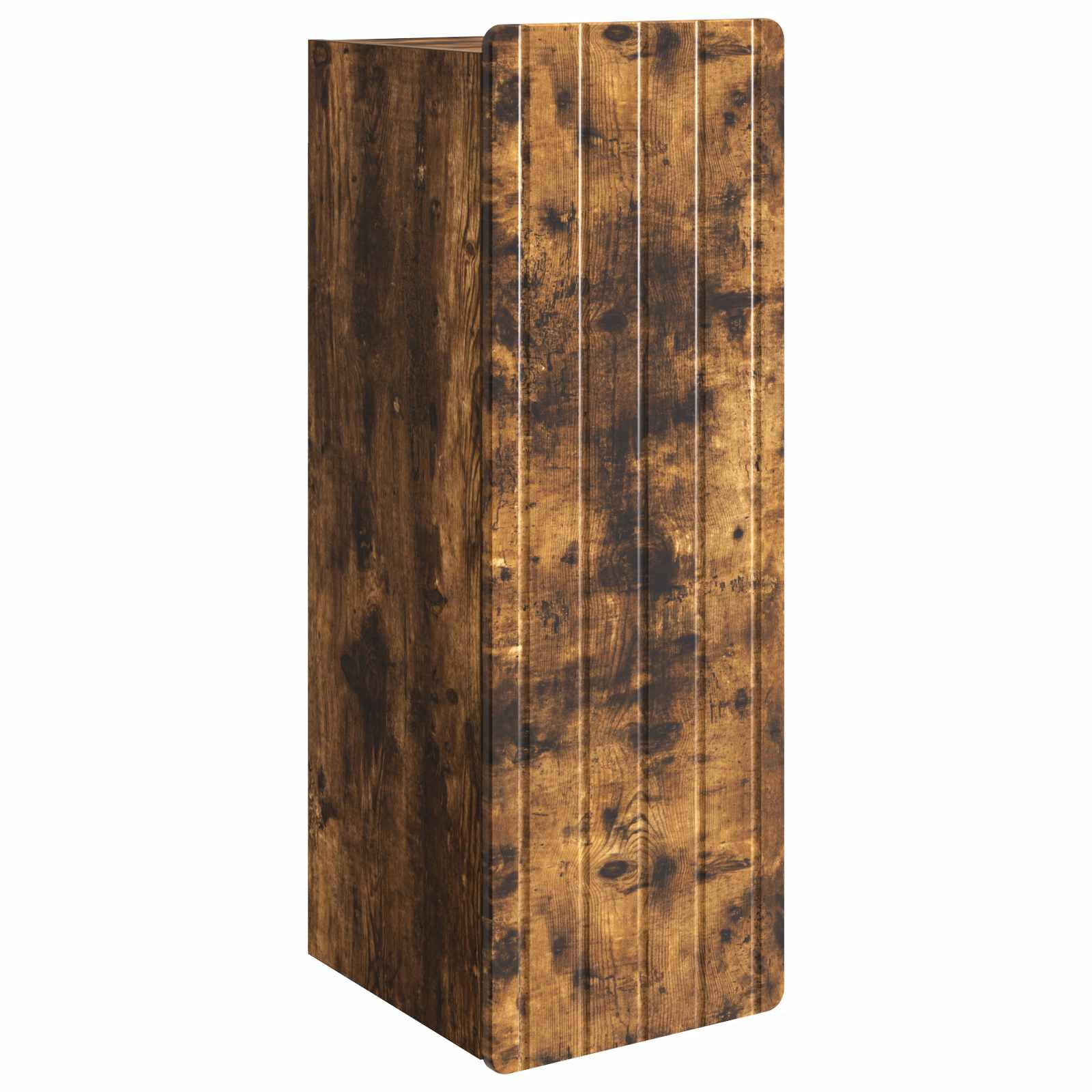 Wandkast Gerookt eiken 33 x 34,5 x 94 cm Bewerkt hout is nu te koop bij PeponiXL, paradijselijk wonen!