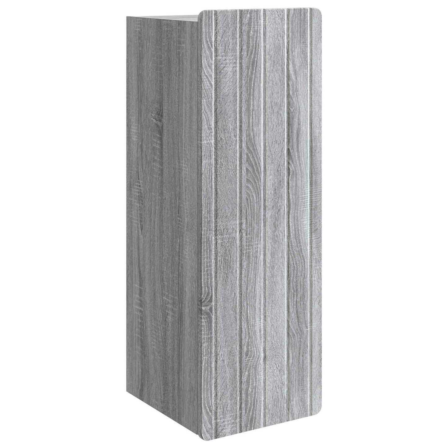Wandkast Grijs Sonoma 33 x 34,5 x 94 cm Bewerkt hout is nu te koop bij PeponiXL, paradijselijk wonen!