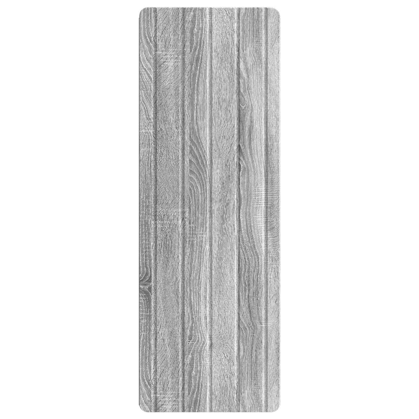 Wandkast Grijs Sonoma 33 x 34,5 x 94 cm Bewerkt hout is nu te koop bij PeponiXL, paradijselijk wonen!