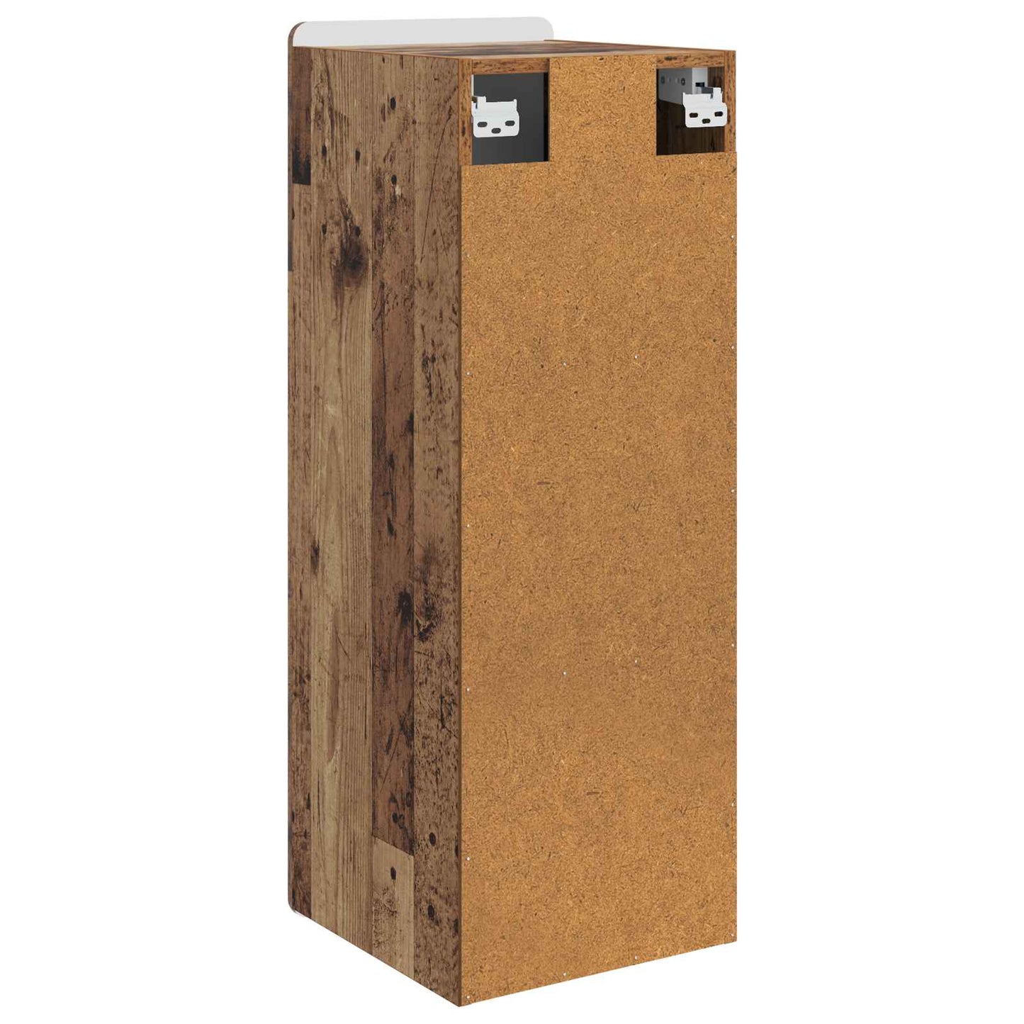 Wandkast Oud hout 33 x 34,5 x 94 cm Bewerkt hout is nu te koop bij PeponiXL, paradijselijk wonen!