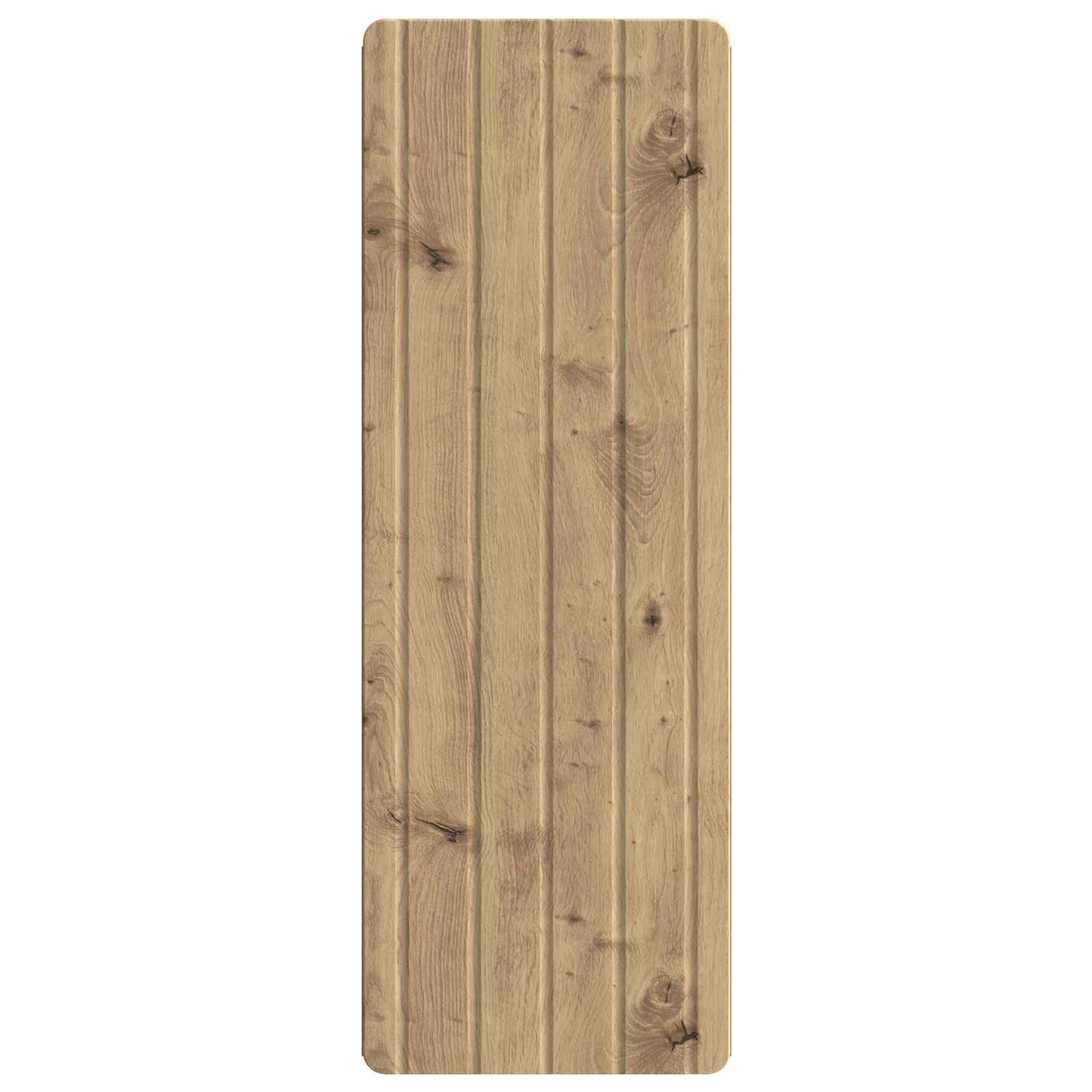 Wandkast Artisanaal eiken 33 x 34,5 x 94 cm Bewerkt hout is nu te koop bij PeponiXL, paradijselijk wonen!