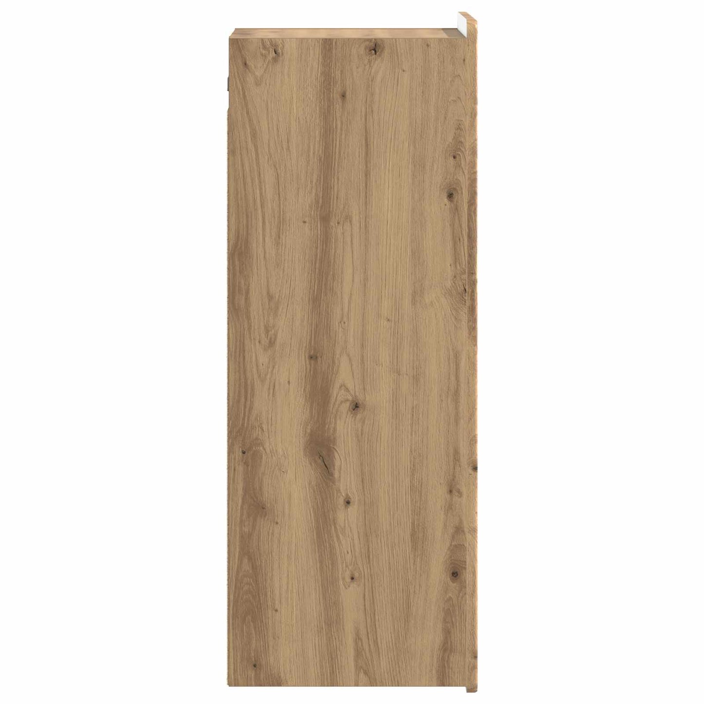 Wandkast Artisanaal eiken 33 x 34,5 x 94 cm Bewerkt hout is nu te koop bij PeponiXL, paradijselijk wonen!