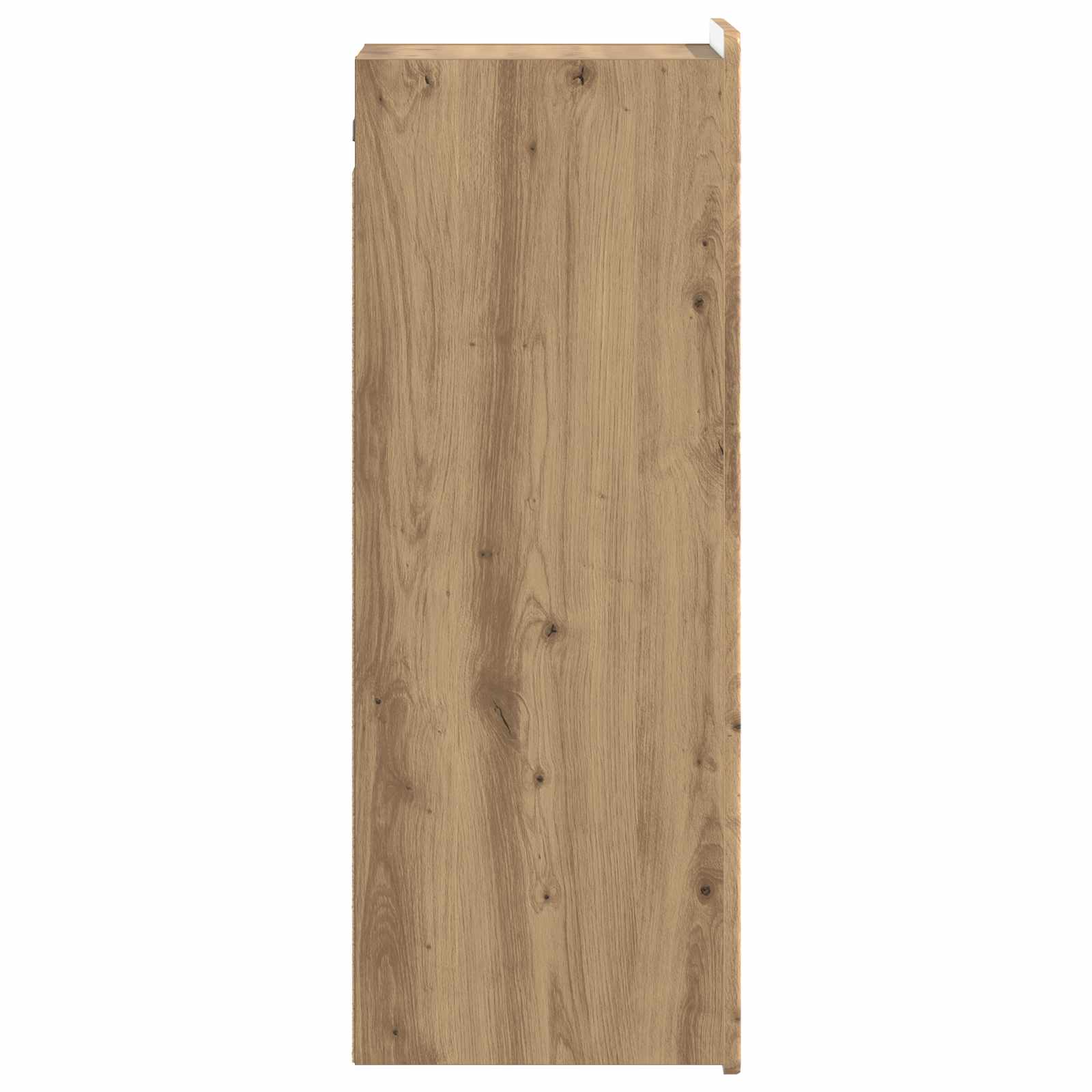 Wandkast Artisanaal eiken 33 x 34,5 x 94 cm Bewerkt hout is nu te koop bij PeponiXL, paradijselijk wonen!