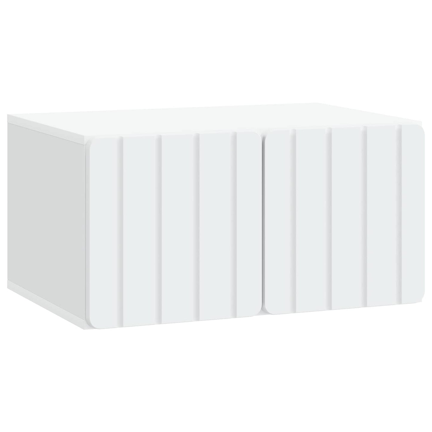 Wandbeugel TV-kast 59,5 x 41 x 30 cm Wit Bewerkt hout is nu te koop bij PeponiXL, paradijselijk wonen!