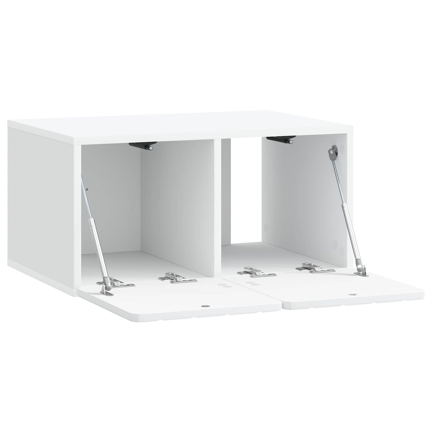 Wandbeugel TV-kast 59,5 x 41 x 30 cm Wit Bewerkt hout is nu te koop bij PeponiXL, paradijselijk wonen!