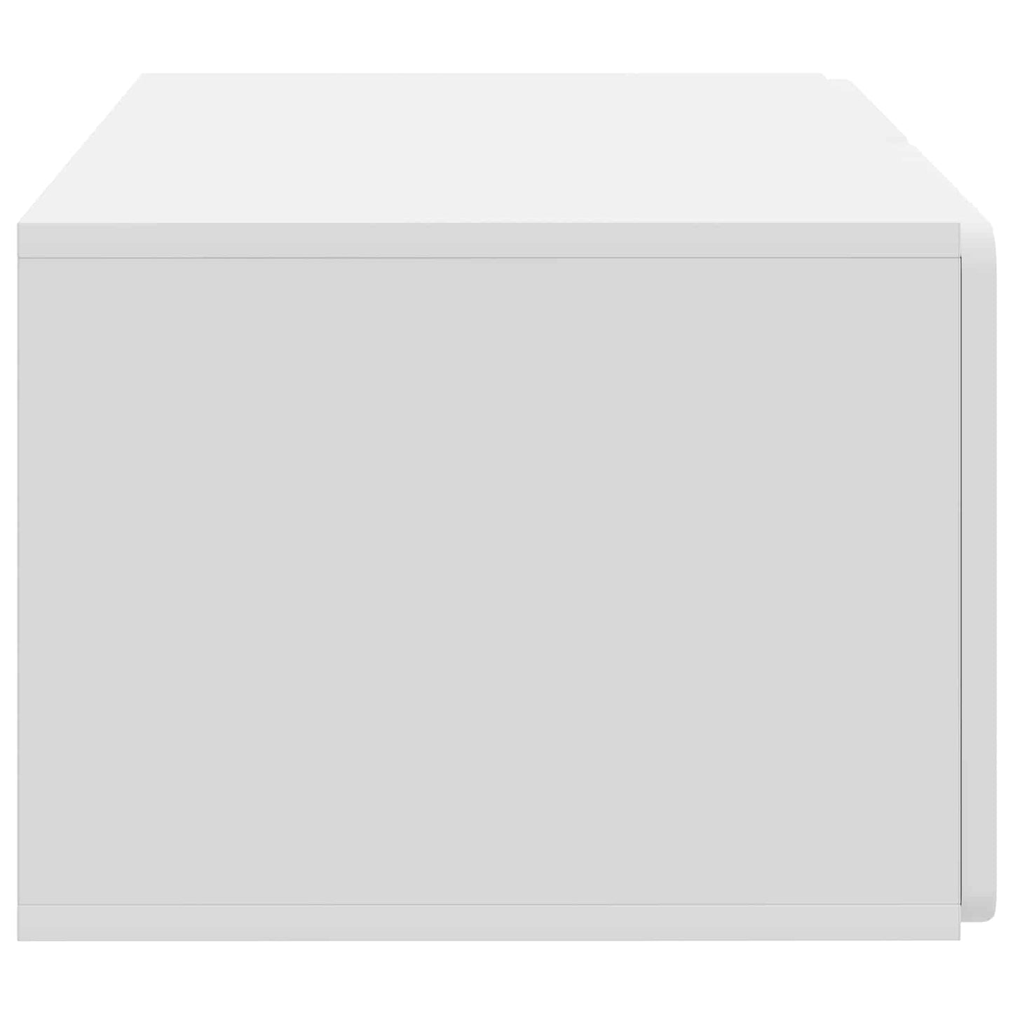 Wandbeugel TV-kast 59,5 x 41 x 30 cm Wit Bewerkt hout is nu te koop bij PeponiXL, paradijselijk wonen!