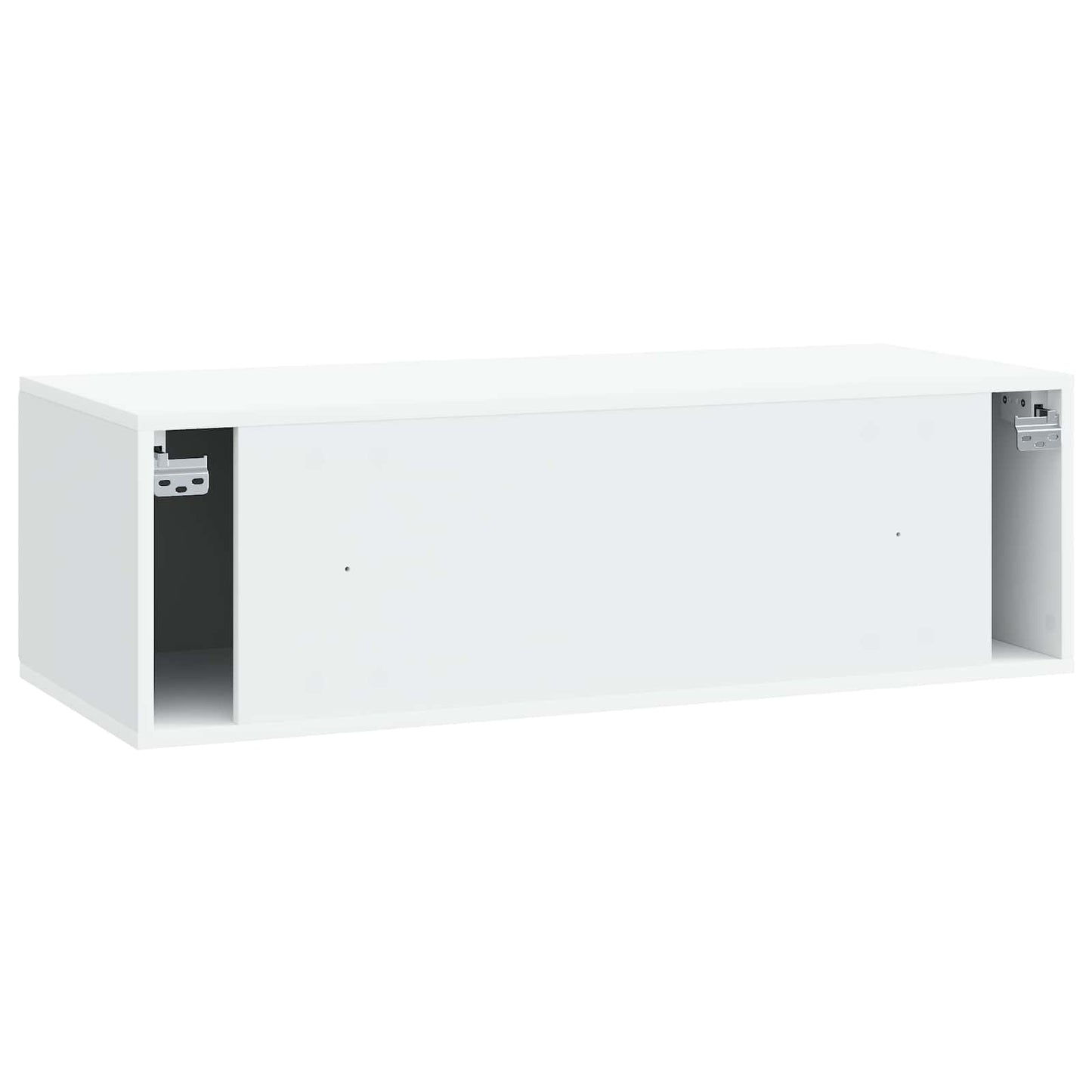 Wandbeugel TV-kast 98 x 41 x 30 cm Wit Bewerkt hout is nu te koop bij PeponiXL, paradijselijk wonen!