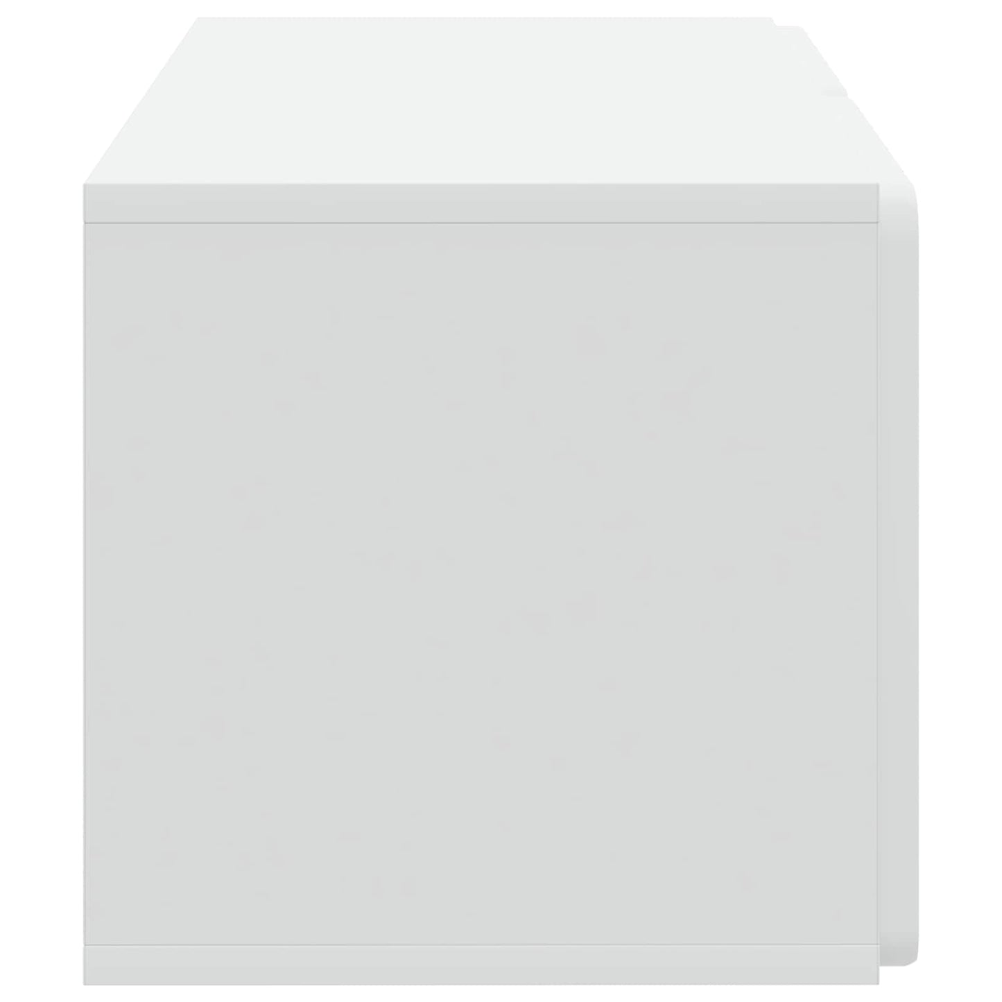 Wandbeugel TV-kast 59,5 x 31 x 30 cm Wit Bewerkt hout is nu te koop bij PeponiXL, paradijselijk wonen!