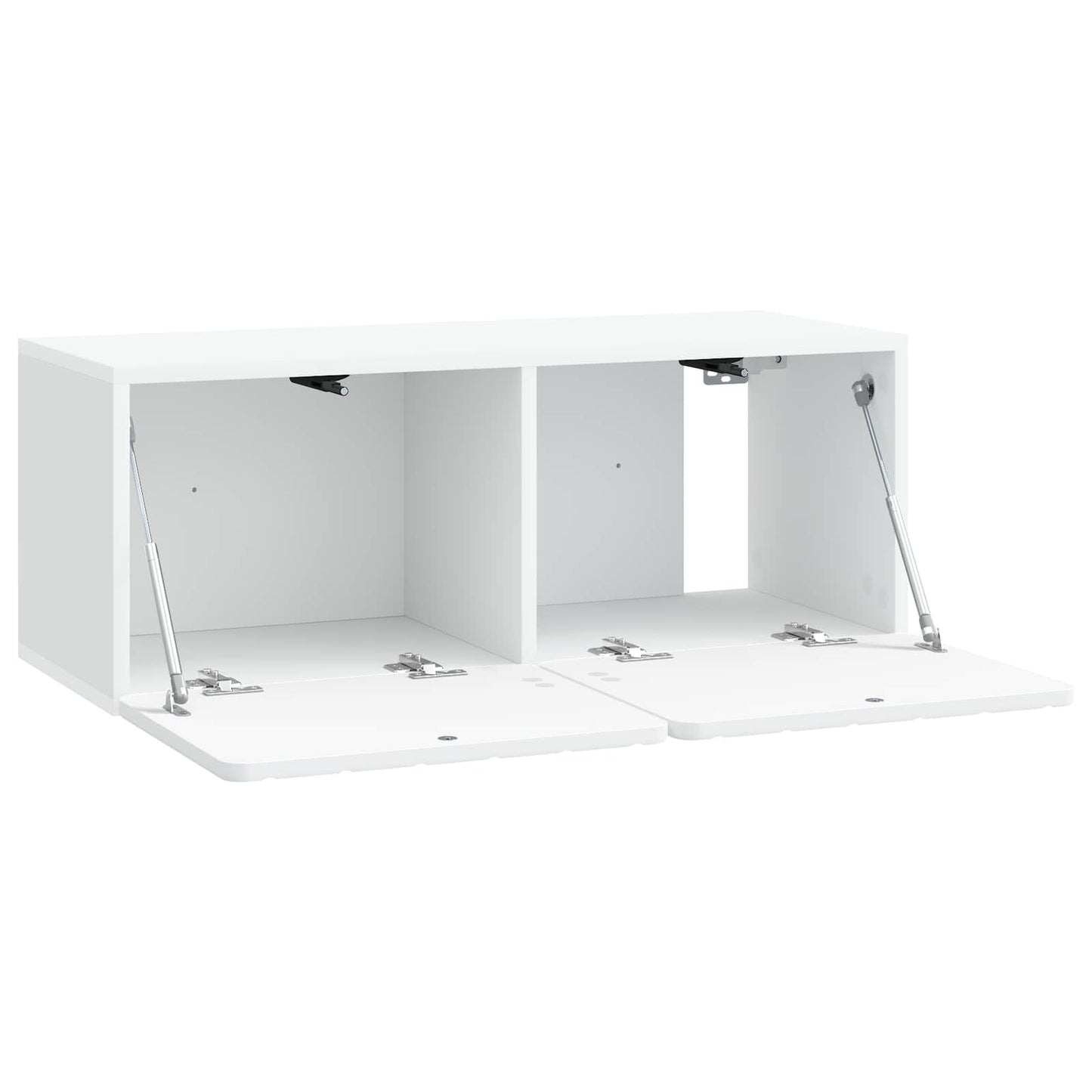 Wandbeugel TV-kast 78,5 x 31 x 30 cm Wit Bewerkt hout is nu te koop bij PeponiXL, paradijselijk wonen!