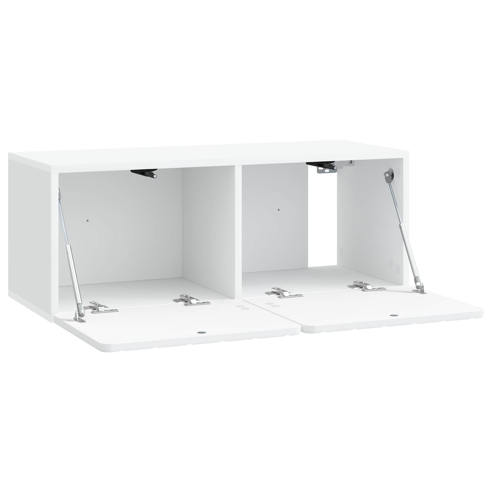 Wandbeugel TV-kast 78,5 x 31 x 30 cm Wit Bewerkt hout is nu te koop bij PeponiXL, paradijselijk wonen!
