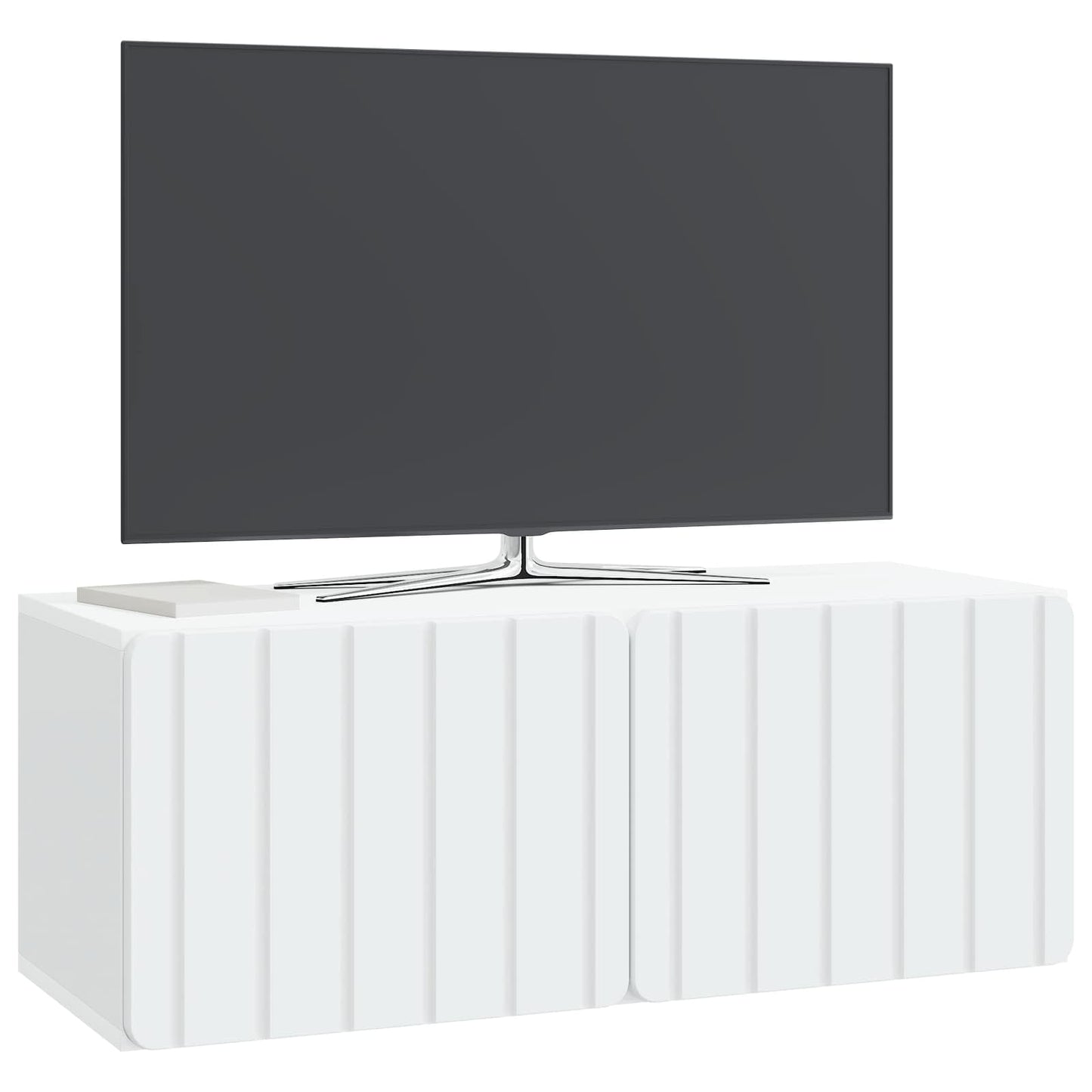 Wandbeugel TV-kast 78,5 x 31 x 30 cm Wit Bewerkt hout is nu te koop bij PeponiXL, paradijselijk wonen!