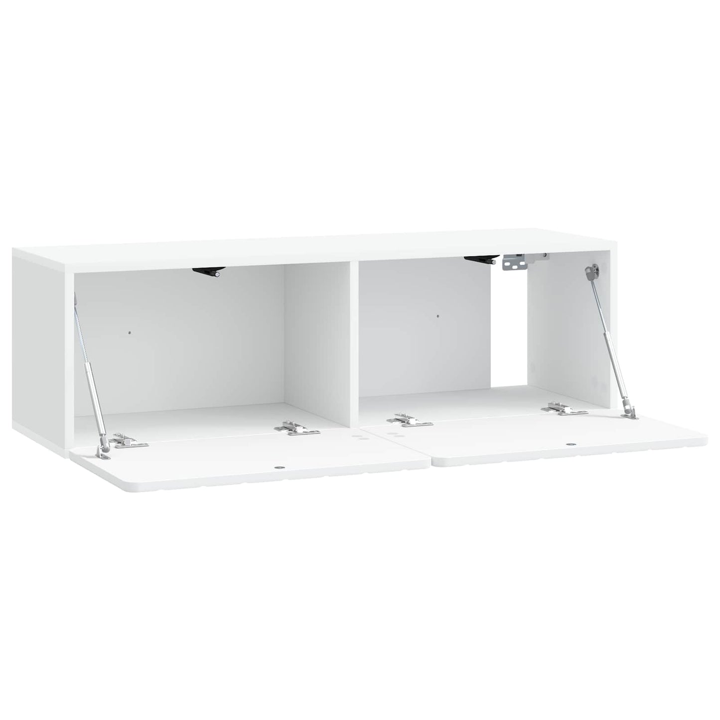 Wandbeugel TV-kast 98 x 31 x 30 cm Wit Bewerkt hout is nu te koop bij PeponiXL, paradijselijk wonen!